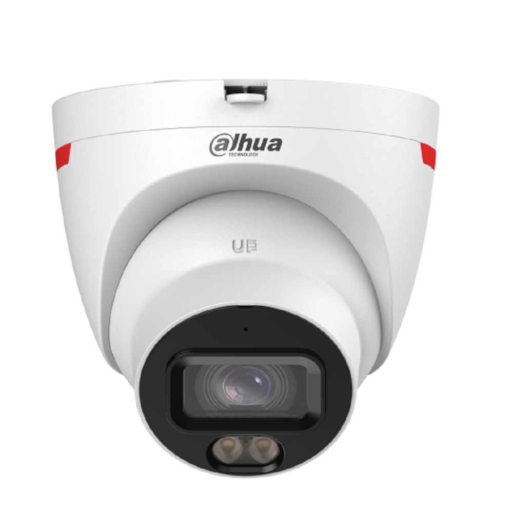 DAHUA DH-IPC-HDW2449TP-S-LED-0280B-PRO Уличная турельная IP-видеокамера WizColor 4Мп, 1/1.8” CMOS, объектив 2.8 мм, видеоаналитика, микрофон, LED 30м, IP67, металл/пластик