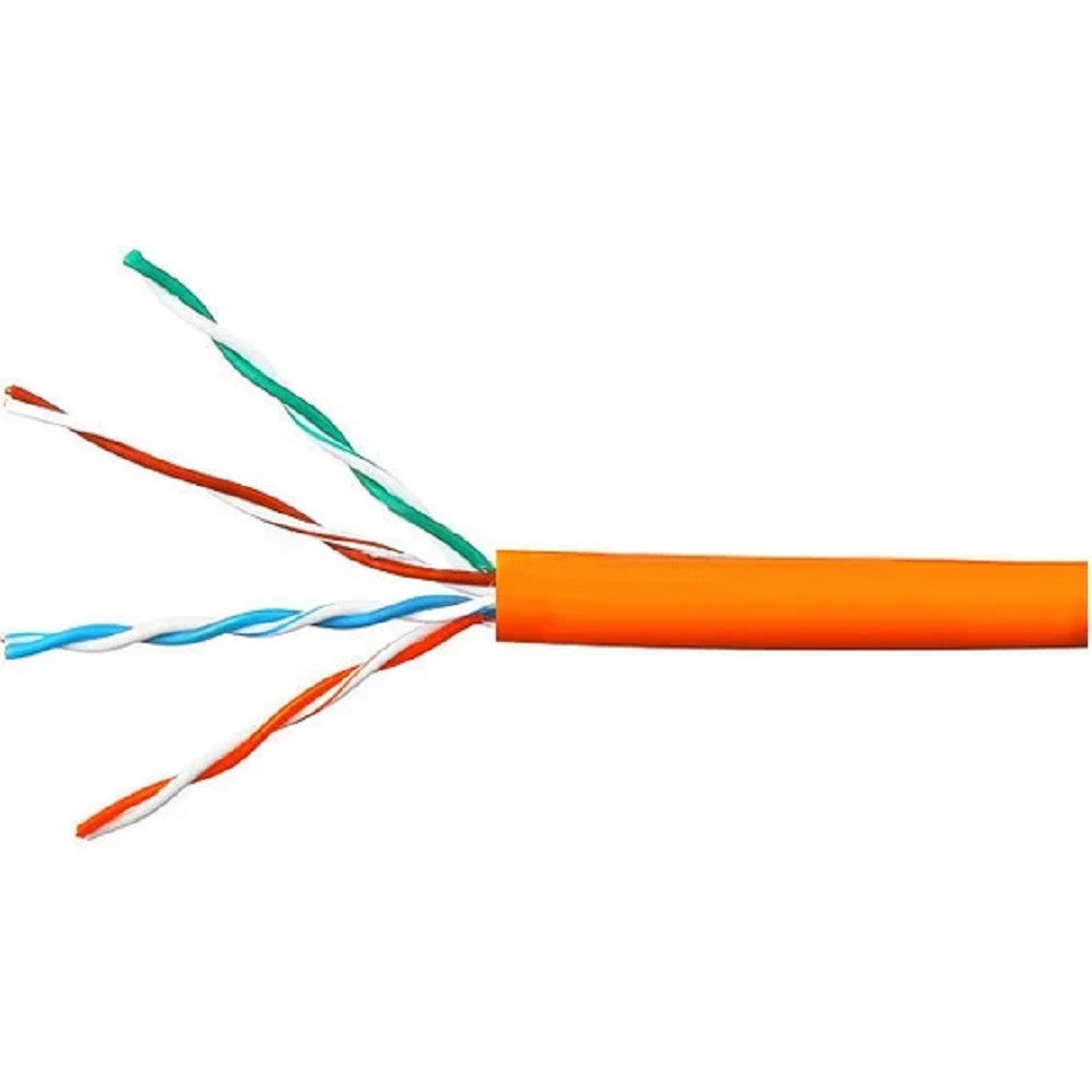Cablexpert UPC-5051E-LSZH-4-CU/100 Кабель Cablexpert (RU) UTP-LSZH 4x2x0.51, медный, кат.5e, однож., 100м, box, оранж