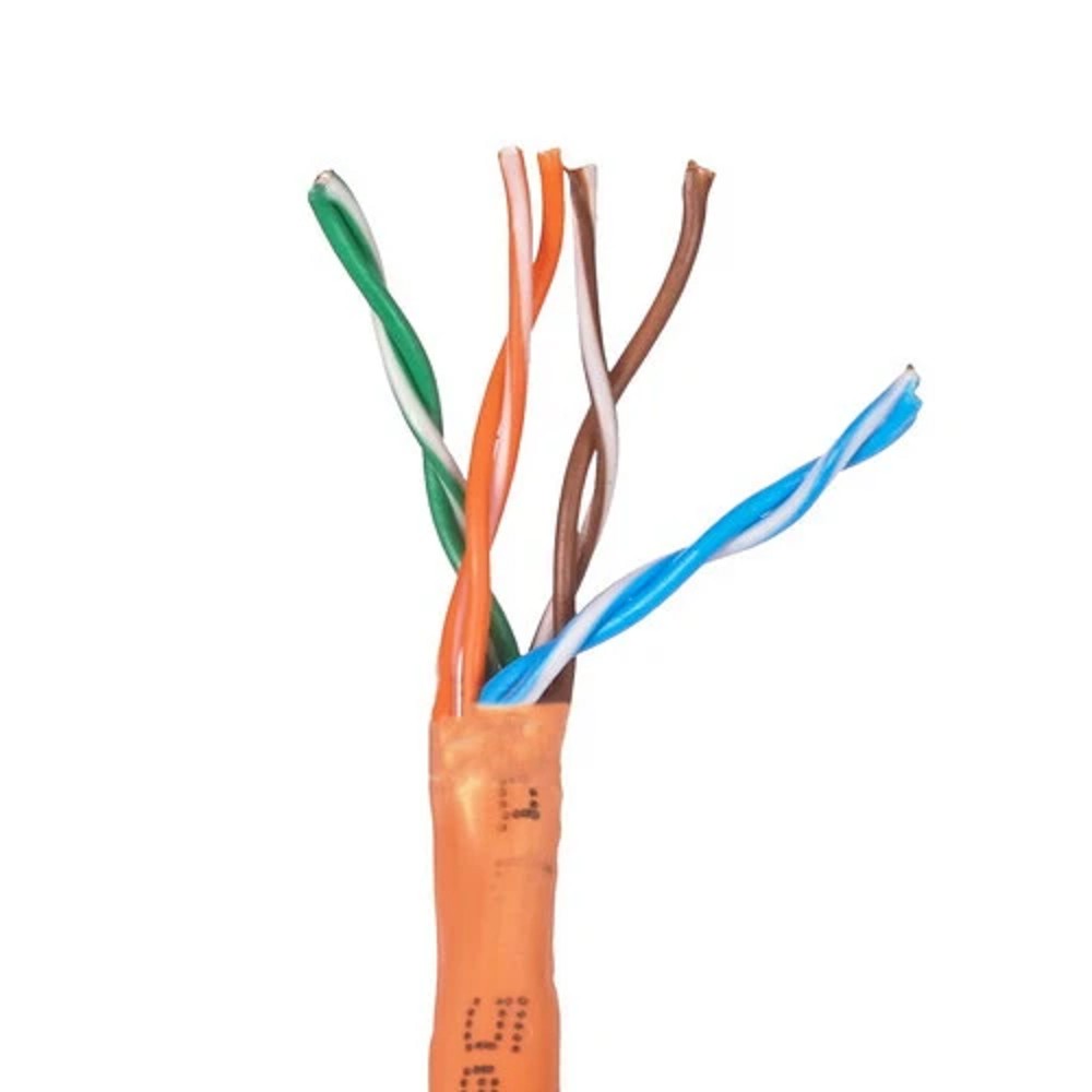Cablexpert UPC-5051E-LSZH-4-CU/100 Кабель Cablexpert (RU) UTP-LSZH 4x2x0.51, медный, кат.5e, однож., 100м, box, оранж