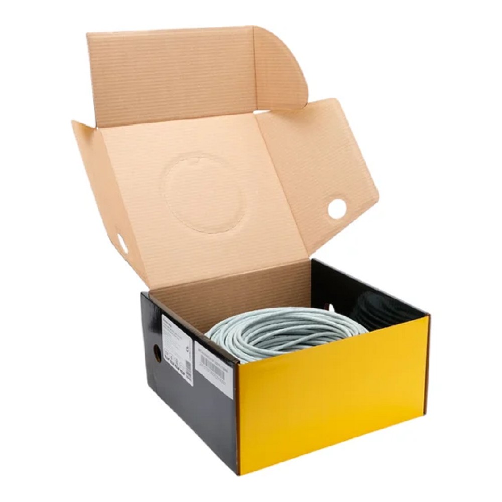 Cablexpert UPC-6055-4-CU/100 Кабель Cablexpert (RU) UTP indoor 4x2x0.55, медный, кат.6, однож., 100м, box, серый