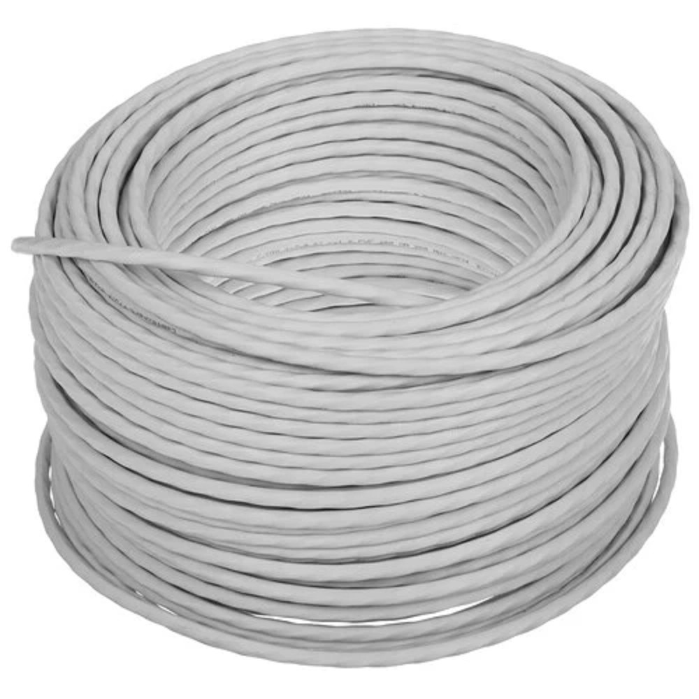 Cablexpert FPC-6057-4-CU/100 Кабель Cablexpert (RU) FTP indoor 4x2x0.57, медный, кат.6, однож., 100м, box, серый