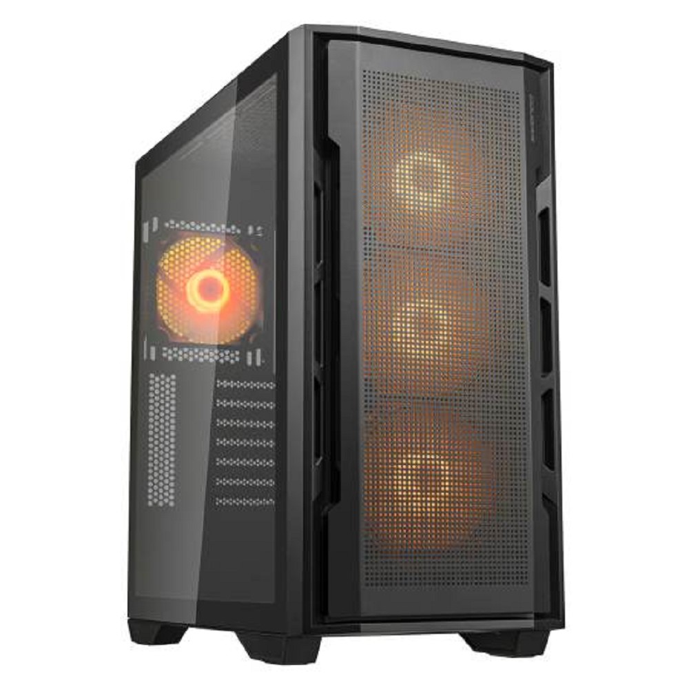 Cougar Корпус Uniface X RGB V2 Black, 4x140mm ARGB PWM Fan, ARGB PWM Fan Hub, без БП, E-ATX арт. CGR-5C78B-X-RGB-V2