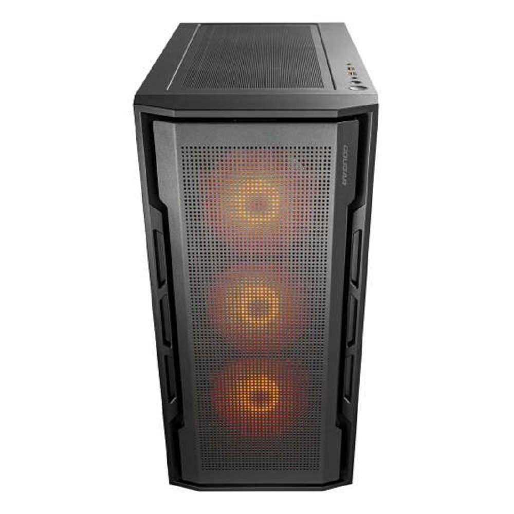 Cougar Корпус Uniface X RGB V2 Black, 4x140mm ARGB PWM Fan, ARGB PWM Fan Hub, без БП, E-ATX арт. CGR-5C78B-X-RGB-V2