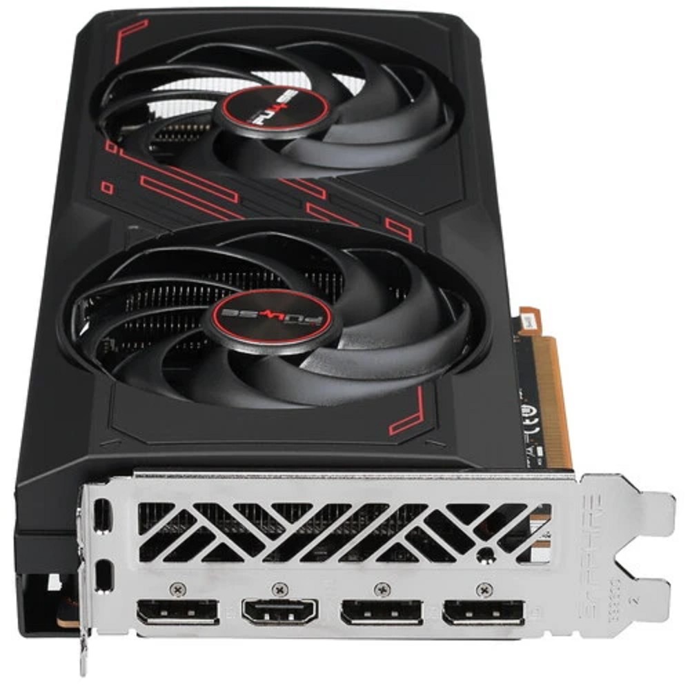Видеокарта Sapphire 11324-01-20G PULSE RX 7600 GAMING OC 8GB
