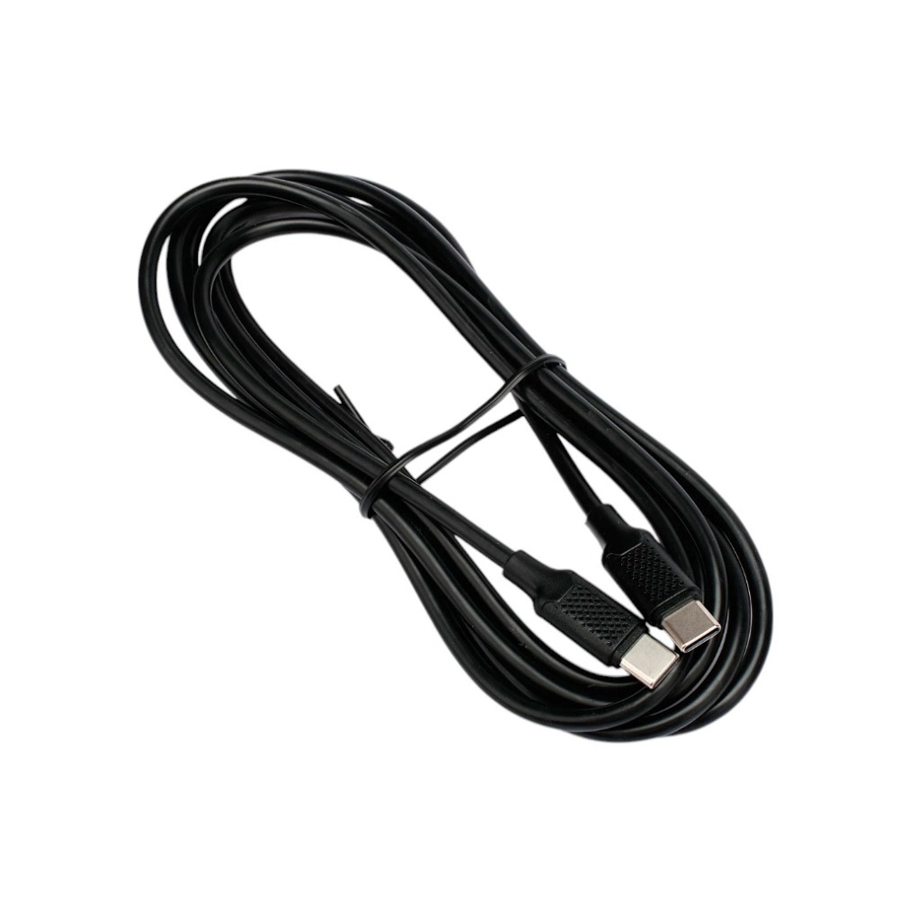 Cablexpert Кабель USB2.0 Type-C/Type-C, 5А, 240Вт, PD3.1/QC4.0, медь, 2м, черный, пакет (CC-USB2.0-240W-2M)