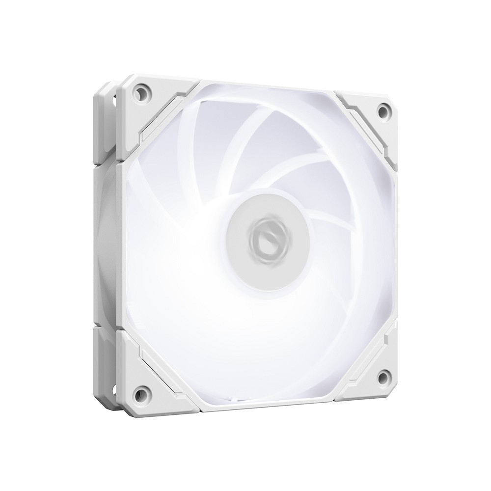 Вентилятор для корпуса ID-Cooling TF-12025-Pro SW LED 120х120x25 белый 4-pin 28.9дБ Ret
