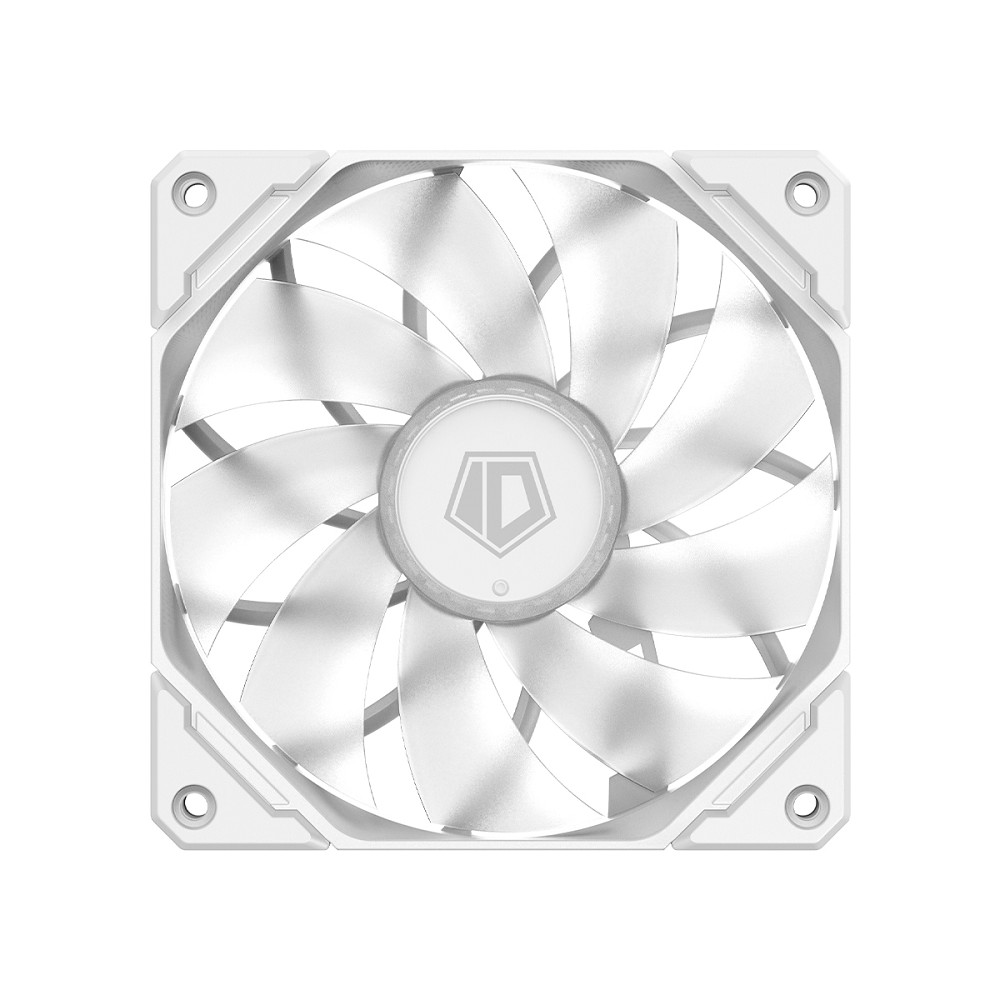 Вентилятор для корпуса ID-Cooling TF-12025-Pro SW LED 120х120x25 белый 4-pin 28.9дБ Ret