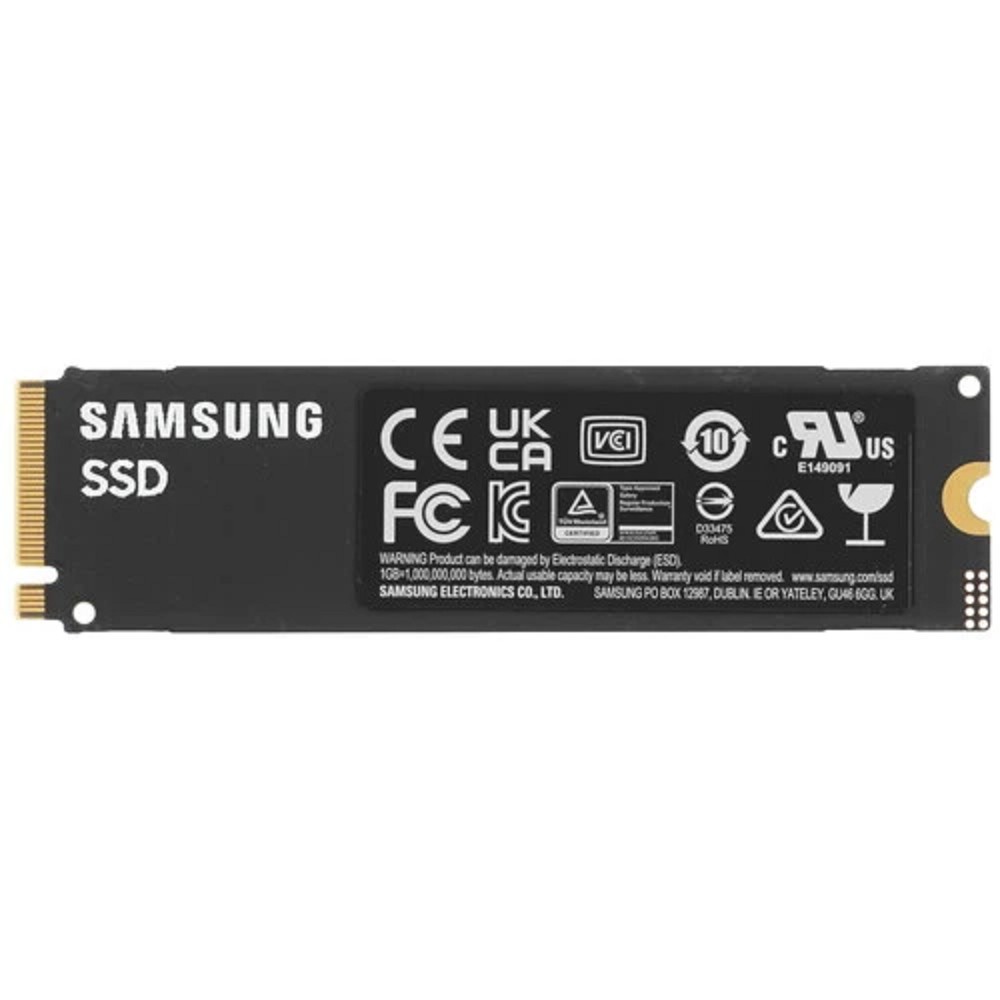 SSD M.2 (PCI-E NVMe 2.0 Gen 4.0 x4) 4Tb Samsung 990 EVO plus (R7250/W6300MB/s) 1year арт. MZ-V9S4T0BW