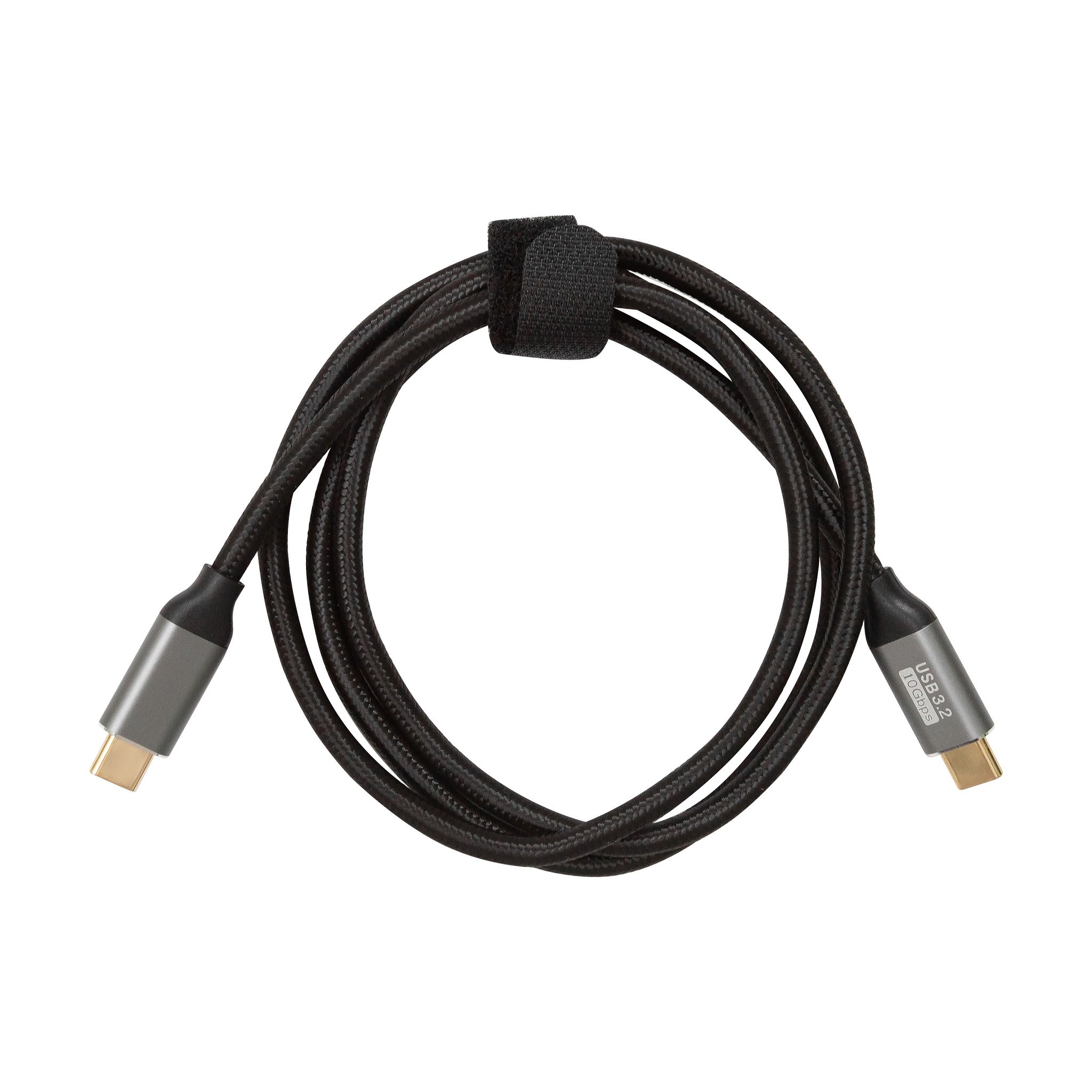 Bion Кабель USB Type-C - Type-C (CM/CM), 100W, USB 3.1 Gen2, 4K@60Hz, 10 Гбит/c, 1 м, тканевая оплётка, черный [BXP-CCP-USBC3.1-CMCM-1M-B] Bion Expert