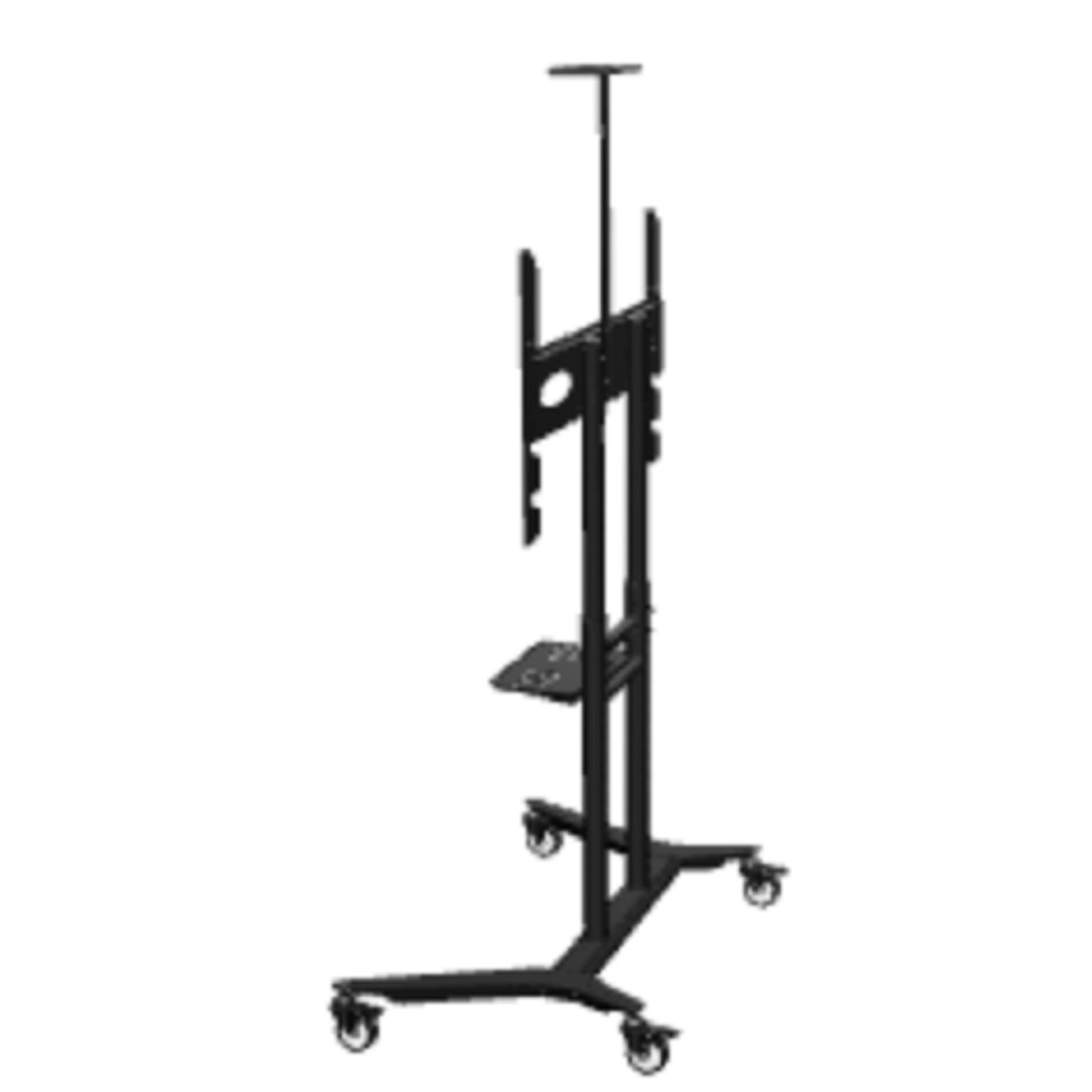 ONKRON мобильная стойка для ТВ 55"-90", макс 75кг, чёрная TS1871