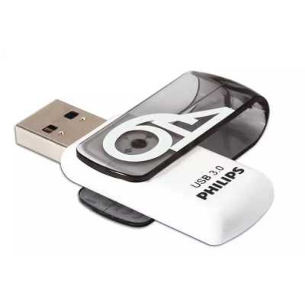 PHILIPS USB Drive 64GB PHILIPS VIVID3.0 64GB, USB 3.0 FM64FD00B/97