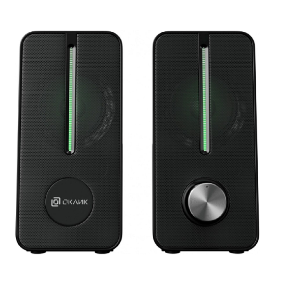 Oklick OK-120U 2.0 черный 6Вт