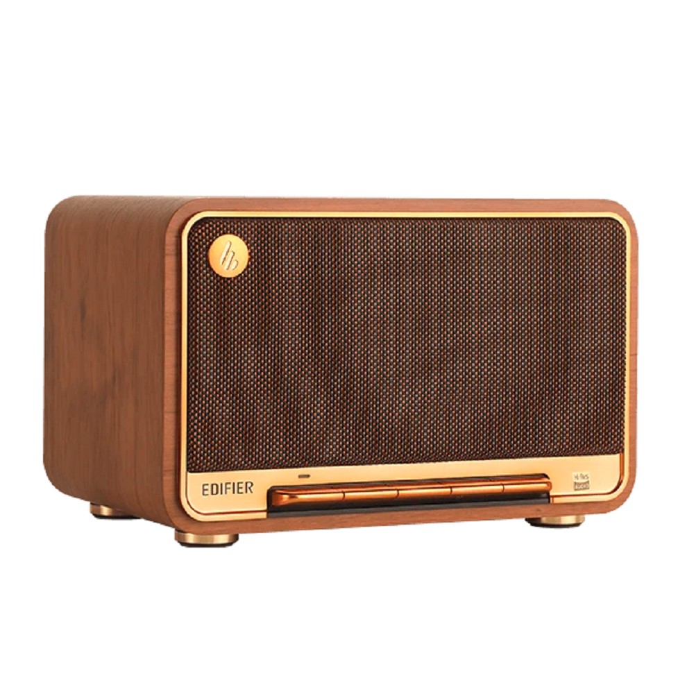 Edifier D32 Brown {60 Вт; 52 Гц – 40 кГц; 85 dB; Bluetooth v5.4; AirPlay; Размеры: (Ш * В * Г): 252 * 164 * 180,5 мм; 3,04 кг}