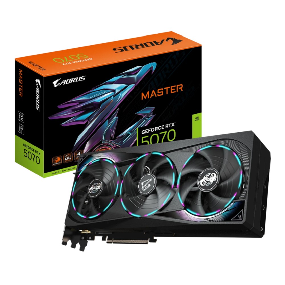 Видеокарта Gigabyte GV-N5070AORUS M-12GD