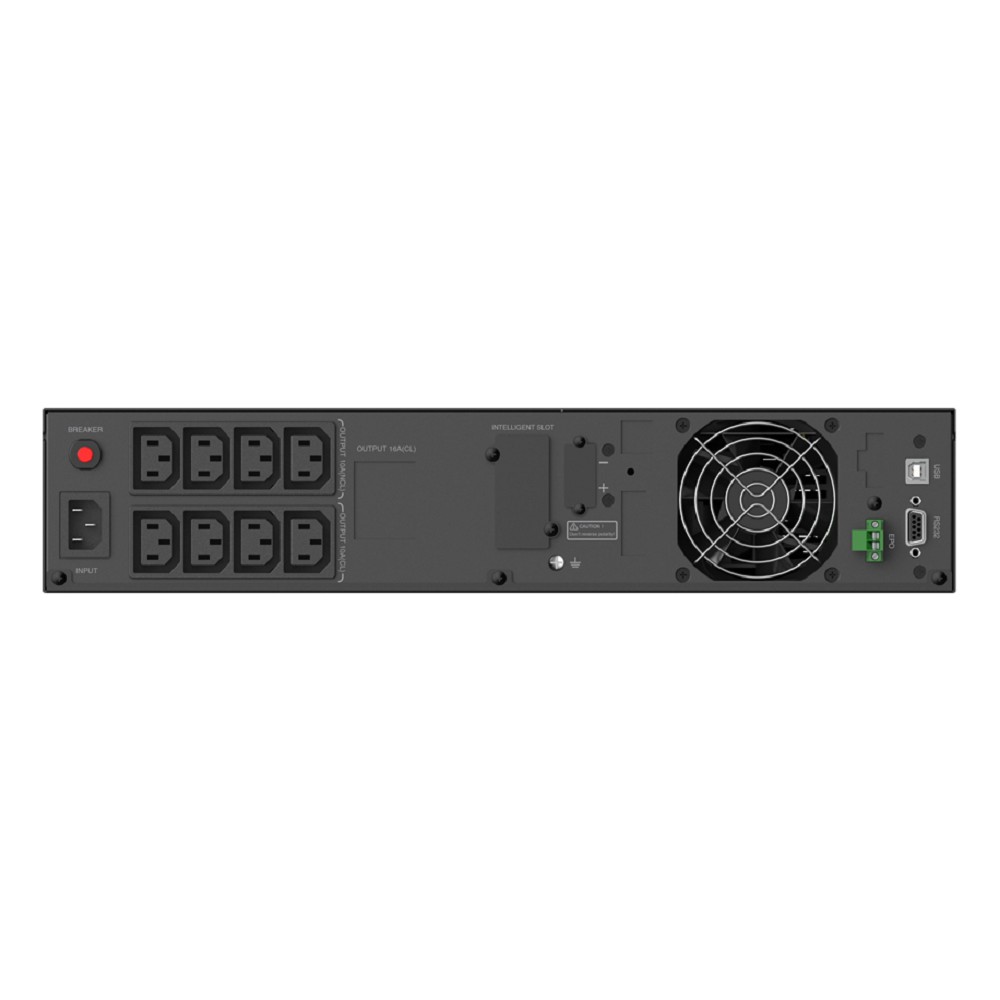 ИБП CBR PULSE PLS-1500 RT [Line Interactive Smart 1500 VA / 1350 W, Rack/Tower, 8 x C13, LCD, HID-USB, RS232, EPO, SNMP slot] (PLS-1.5KRT-8I-LCHERSC) CBR Tech