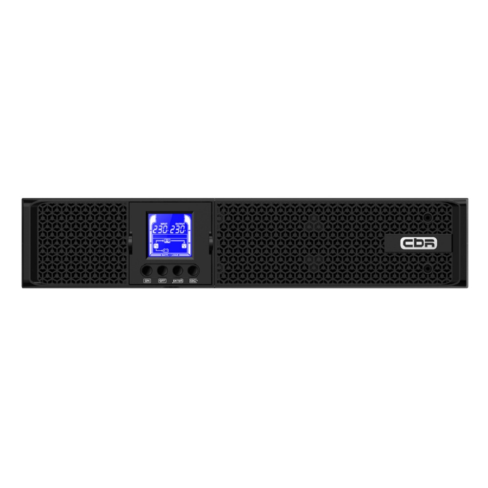 ИБП CBR PULSE PLS-1500 RT [Line Interactive Smart 1500 VA / 1350 W, Rack/Tower, 8 x C13, LCD, HID-USB, RS232, EPO, SNMP slot] (PLS-1.5KRT-8I-LCHERSC) CBR Tech