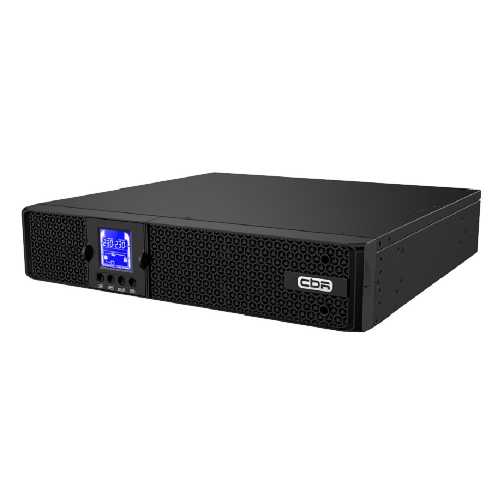 ИБП CBR ESSENCE ESN-1000 RT [Online 1000 VA / 1000 W, Rack/Tower, 8 x C13, LCD, HID-USB, RS232, EPO, SNMP slot] (ESN-1KRT-8I-LCHERSC) CBR Tech