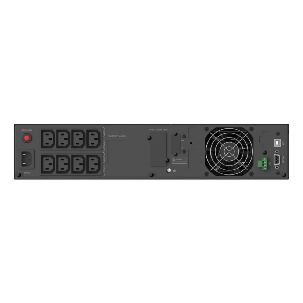 ИБП CBR ESSENCE ESN-1000 RT [Online 1000 VA / 1000 W, Rack/Tower, 8 x C13, LCD, HID-USB, RS232, EPO, SNMP slot] (ESN-1KRT-8I-LCHERSC) CBR Tech