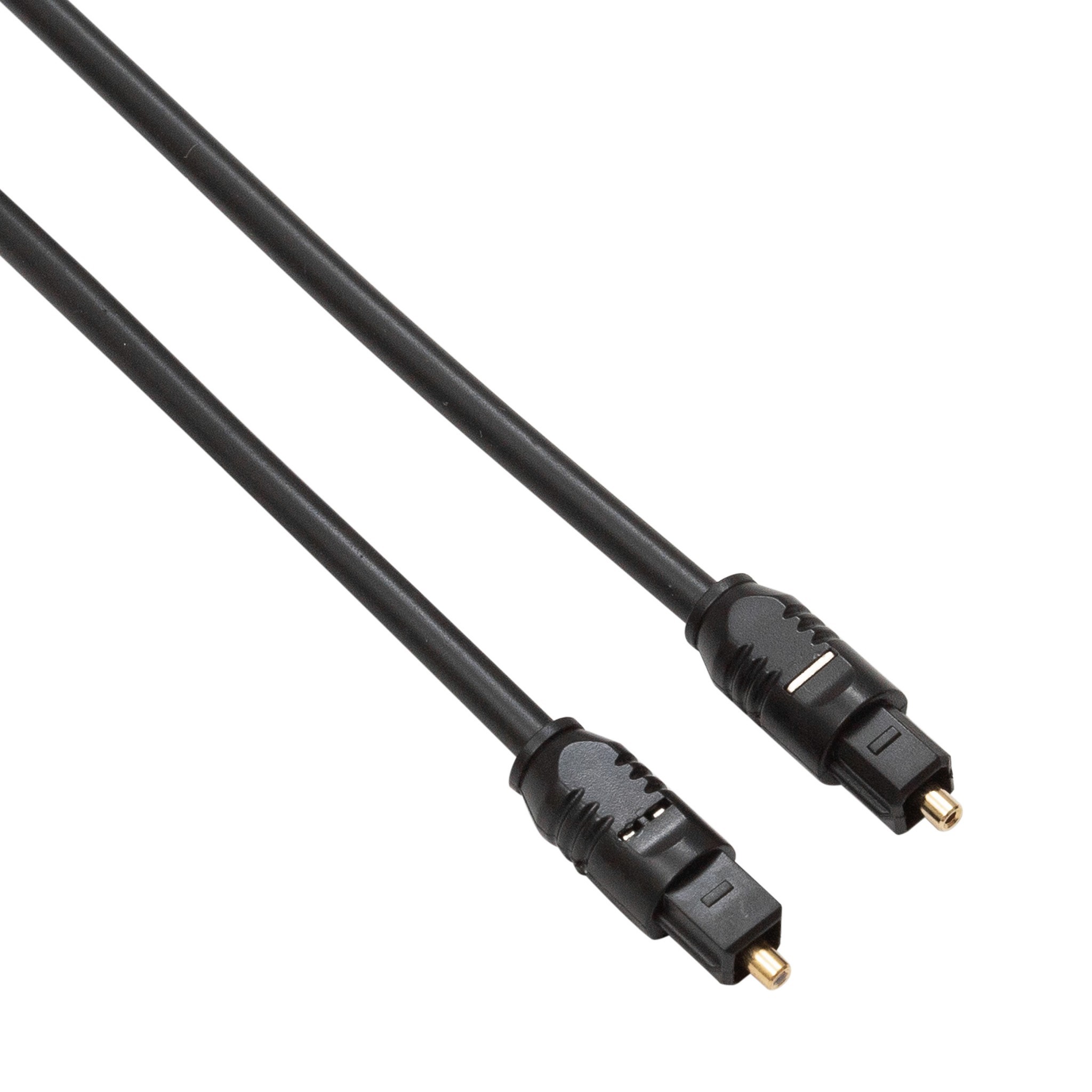 Bion Аудиокабель оптический, ODT Toslink (M) - ODT Toslink (M), 1 м [BXP-CC-OPT-1M]