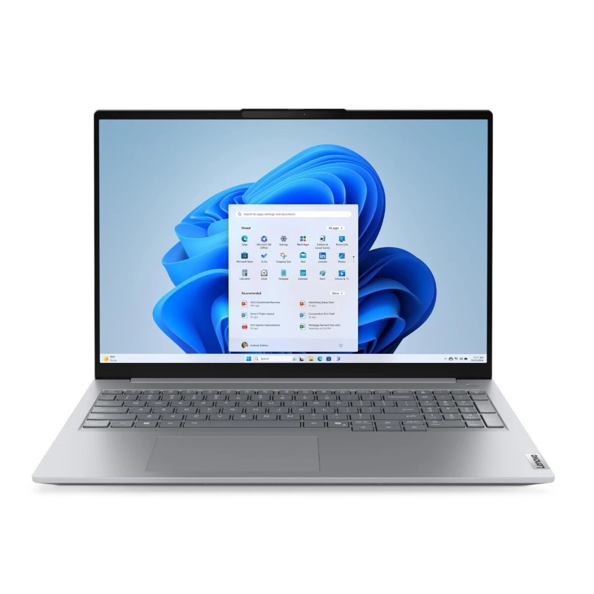 Lenovo ThinkBook 16 G8 IAL 16" WUXGA (1920x1200) IPS 300N Ultra 7 255H, 1x16GB DDR5-5600, 512GB SSD M.2, Intel Graphics, WiFi6E, Kb Ru/Eng,BT, FPR, TPM2, FHD Cam, 45Wh, 65W USB-C, noOS, 1Y, 1.7kg арт. 21SK0030GQ