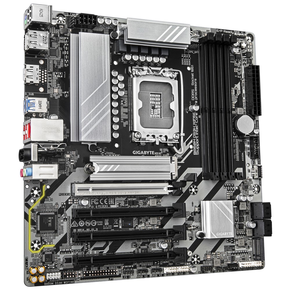 Материнская плата Gigabyte B860M DS3H WIFI6E