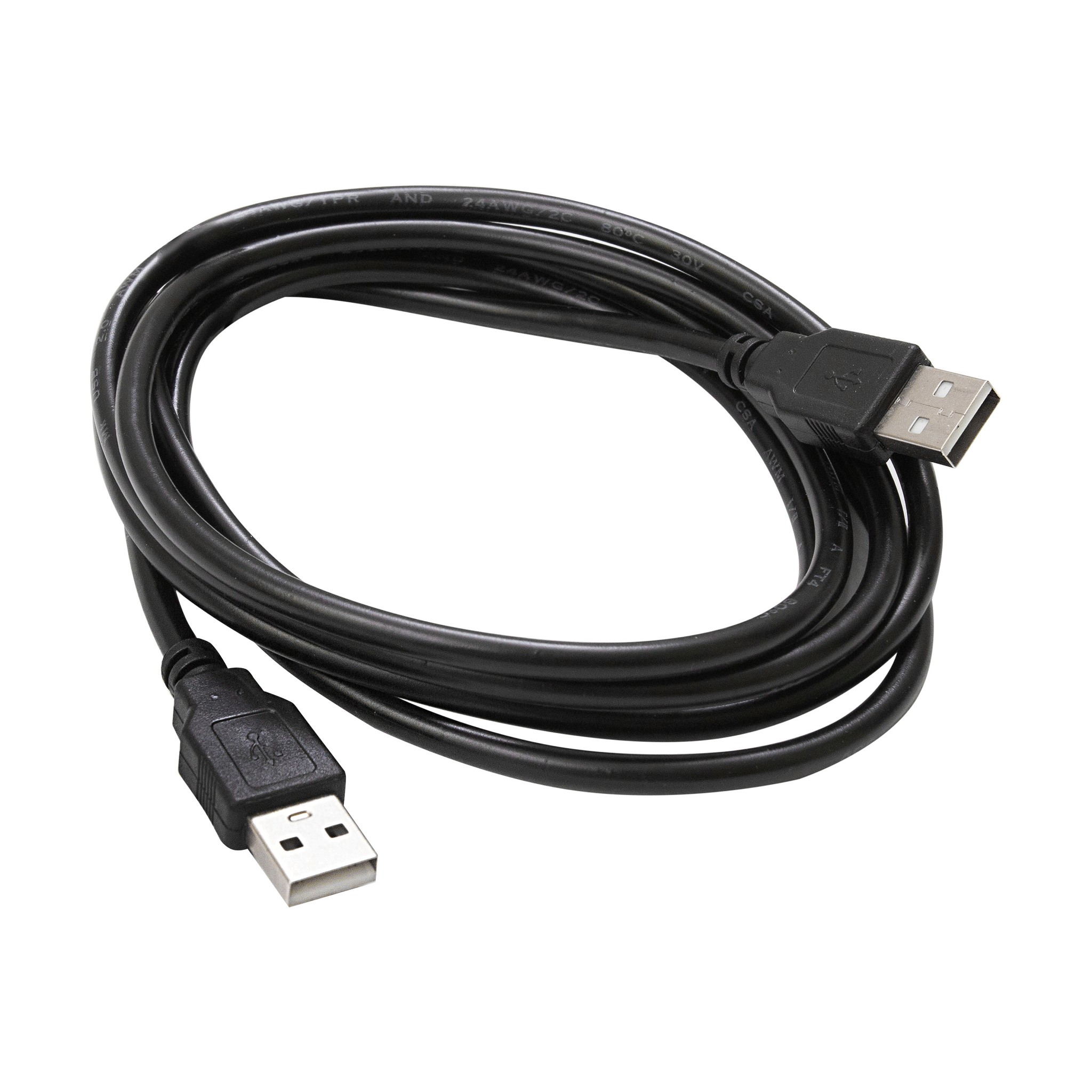 Bion Кабель удлинительный USB 2.0 AM/AM, 1.8 м, черный [BXP-CCP-USB2-AMAM-018] Bion Expert
