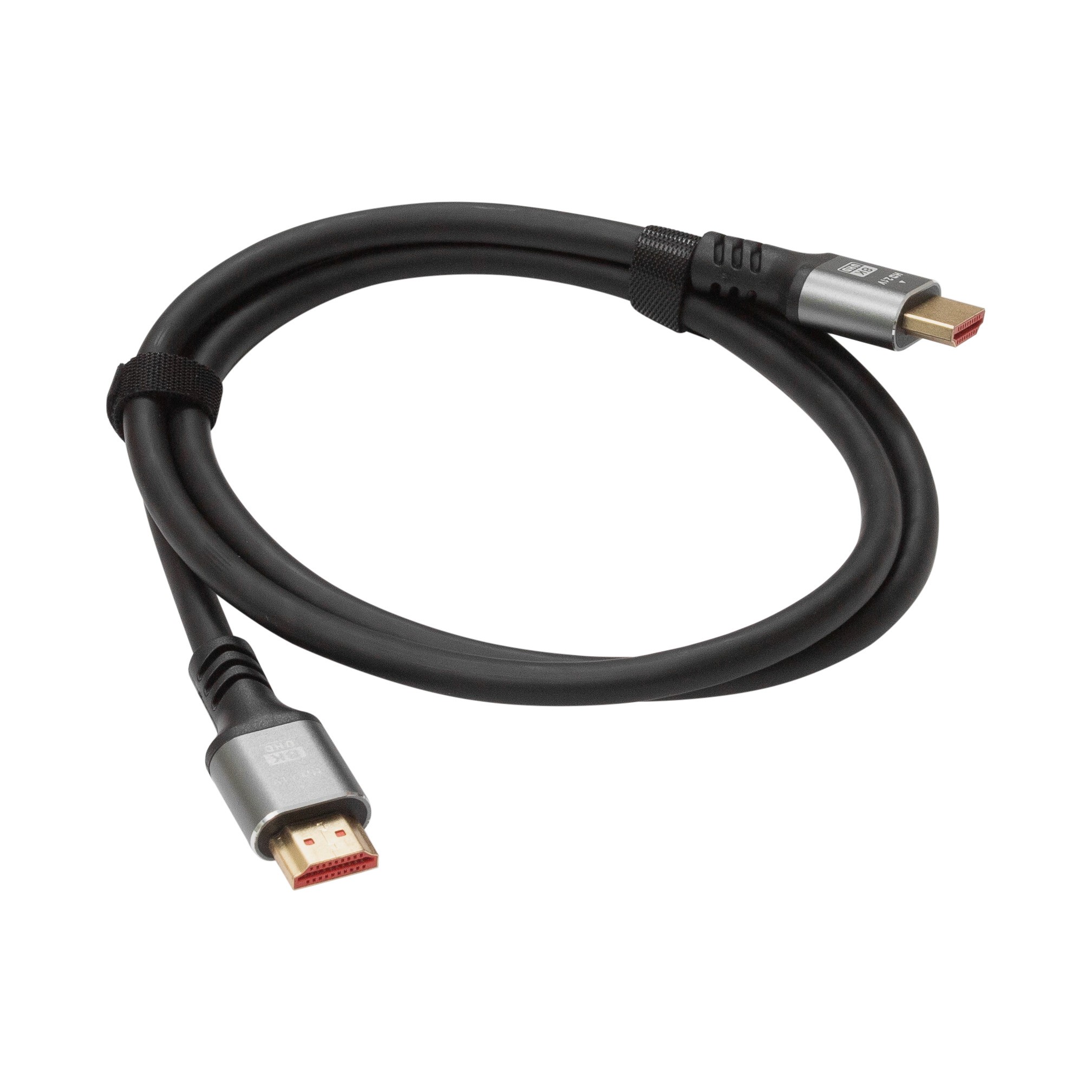 Bion Кабель HDMI v2.1, 19M/19M, 3D, 8K UHD, экран, 1 м, черный [BXP-HDMIV21-1M] Bion Expert