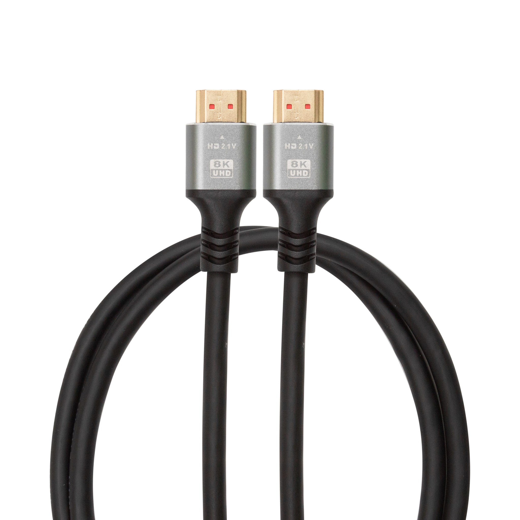 Bion Кабель HDMI v2.1, 19M/19M, 3D, 8K UHD, экран, 1 м, черный [BXP-HDMIV21-1M] Bion Expert
