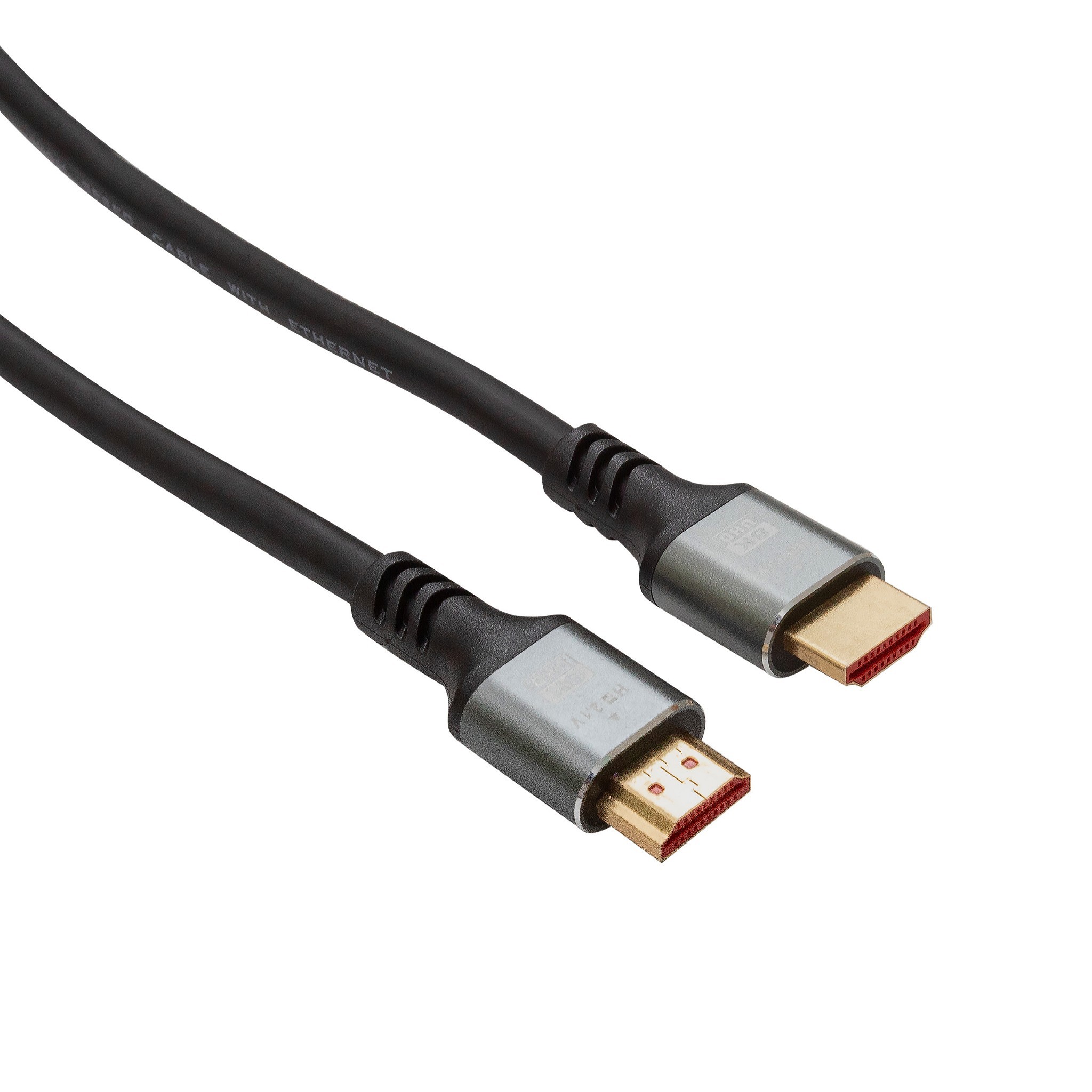 Bion Кабель HDMI v2.1, 19M/19M, 3D, 8K UHD, экран, 2 м, черный [BXP-HDMIV21-2M] Bion Expert