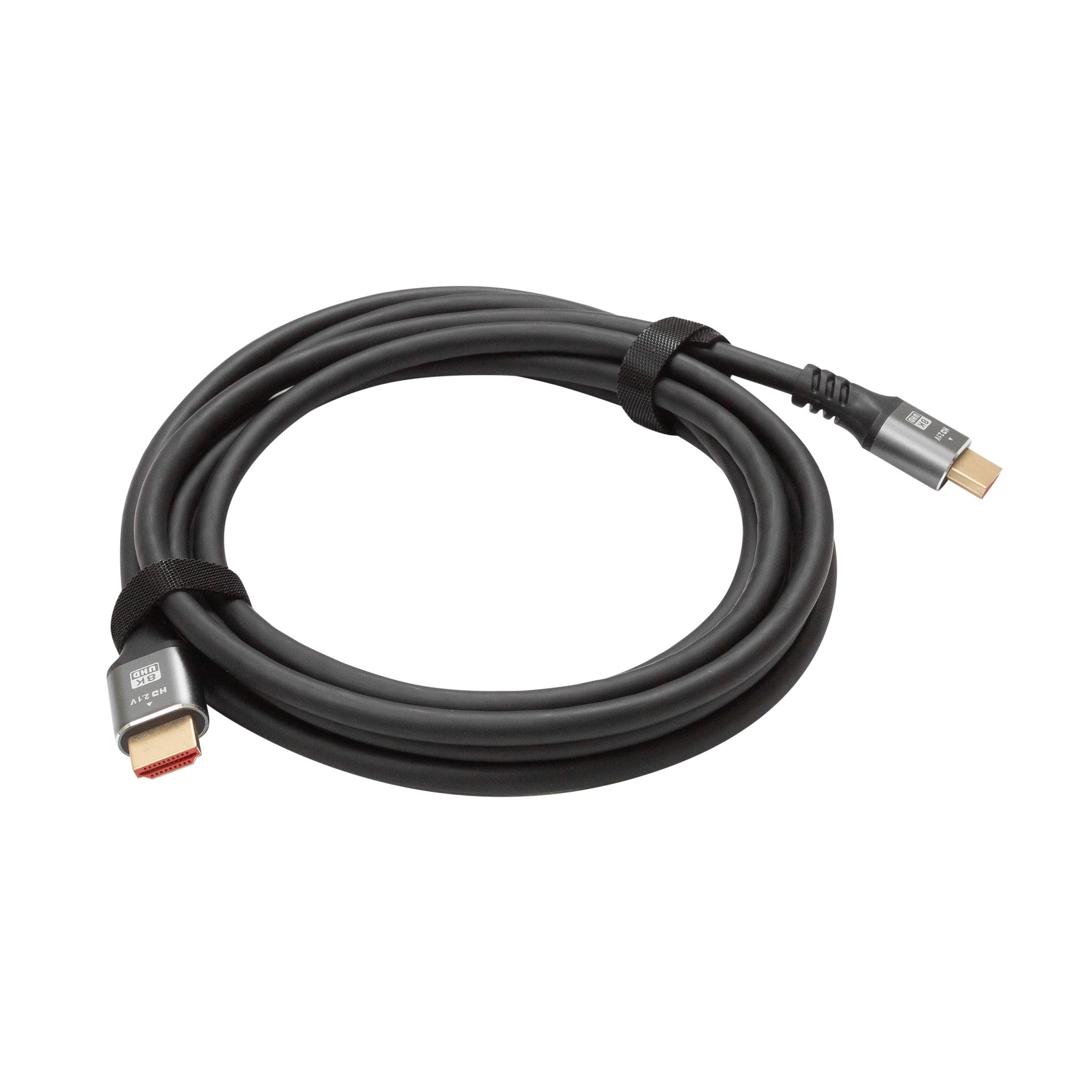 Bion Кабель HDMI v2.1, 19M/19M, 3D, 8K UHD, экран, 3 м, черный [BXP-HDMIV21-3M] Bion Expert