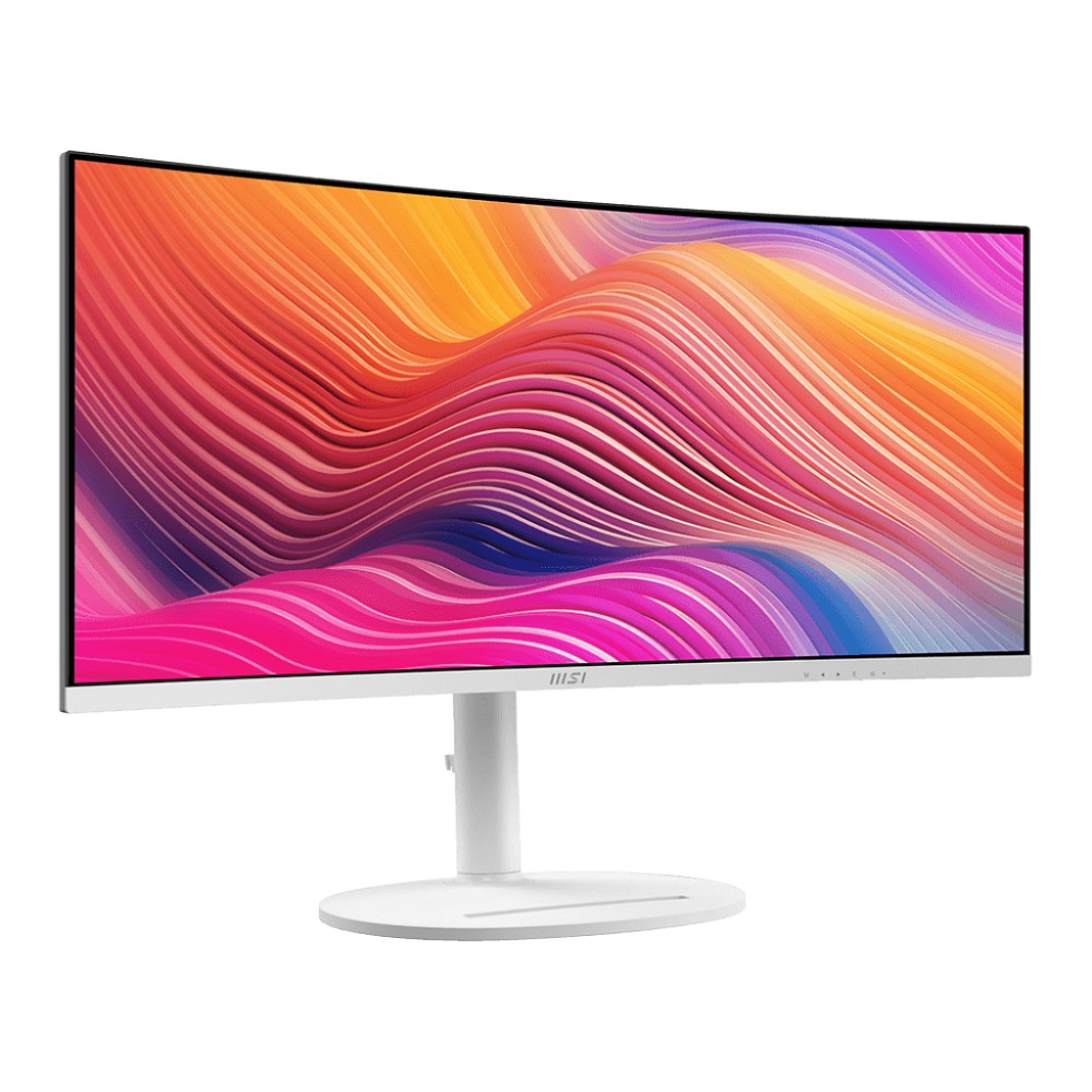 MSI Modern 34" MD342CQPW белый {VA Curved 3440x1440 120Hz 1ms 3000:1 21:9 300cd 2xHDMI DisplayPort 2xUSB USB-C Speaker Tilt Swivel Height white cable} MicroStar арт. 9S6-3PC59H-036
