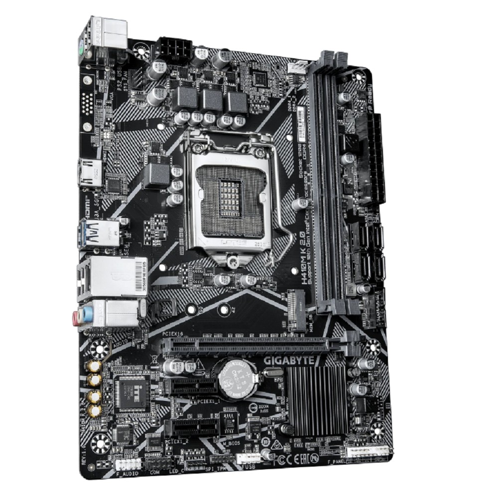 Материнская плата Gigabyte H410M K 2.0 (1.0)