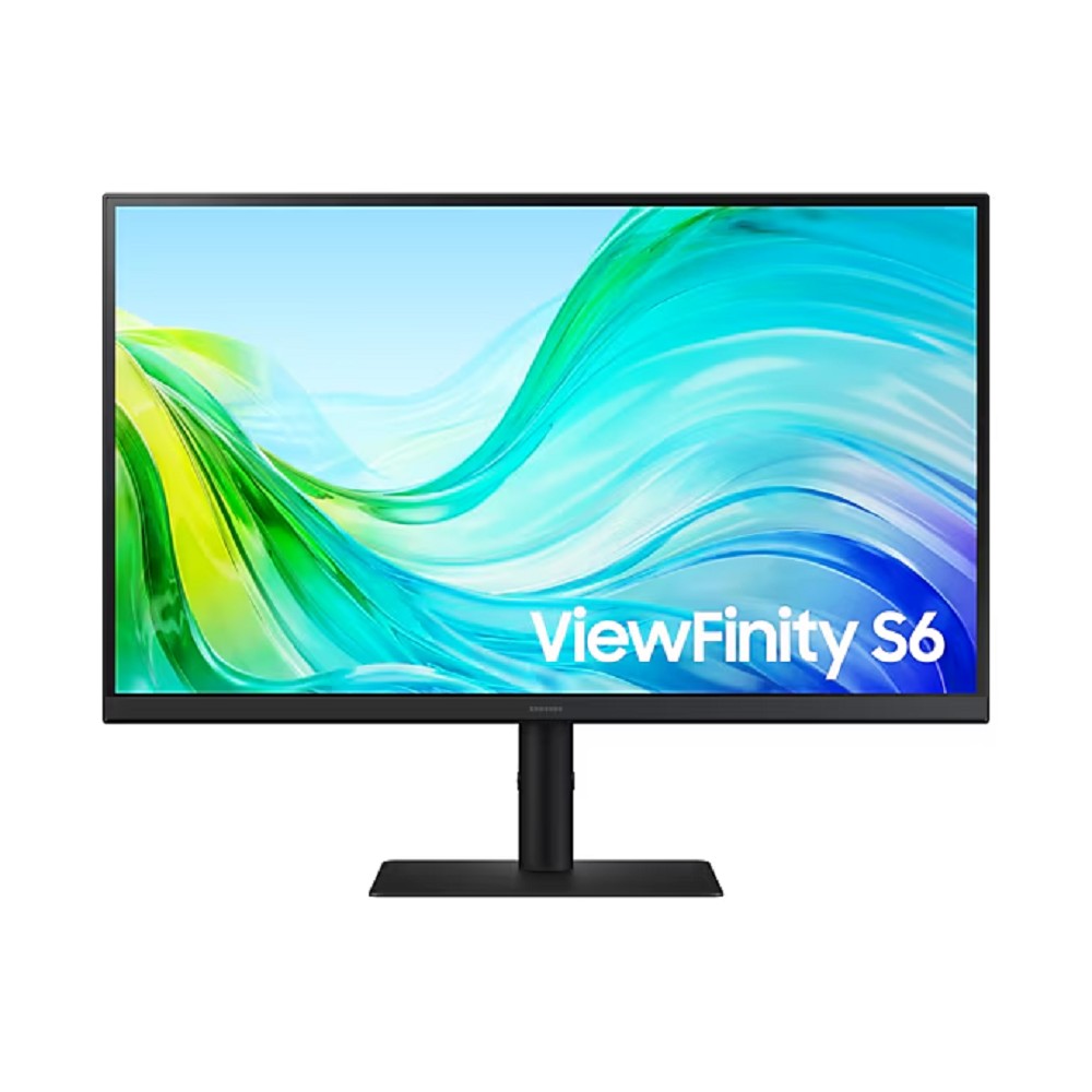 Samsung 27" ViewFinity S6 S61F S27F610EAI IPS LED 16:9 2560x1440x100Hz 5ms 300cd 1000:1 178/178 2*HDMI DP HAS Tilt Pivot Swivel VESA Black арт. LS27F610EAIXCI