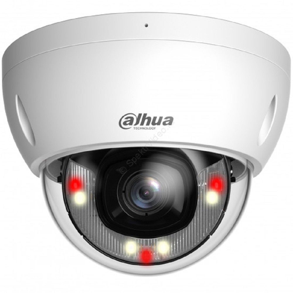 DAHUA DH-IPC-HDBW2249EP-S-IL-0360B Уличная купольная IP-видеокамера SmartDualLight с ИИ 2Мп; 1/2.8” CMOS; объектив 3.6мм; WDR(120дБ); сжатие: H.265+, H.265, H.264+, H.264, MJPEG; 2 поток