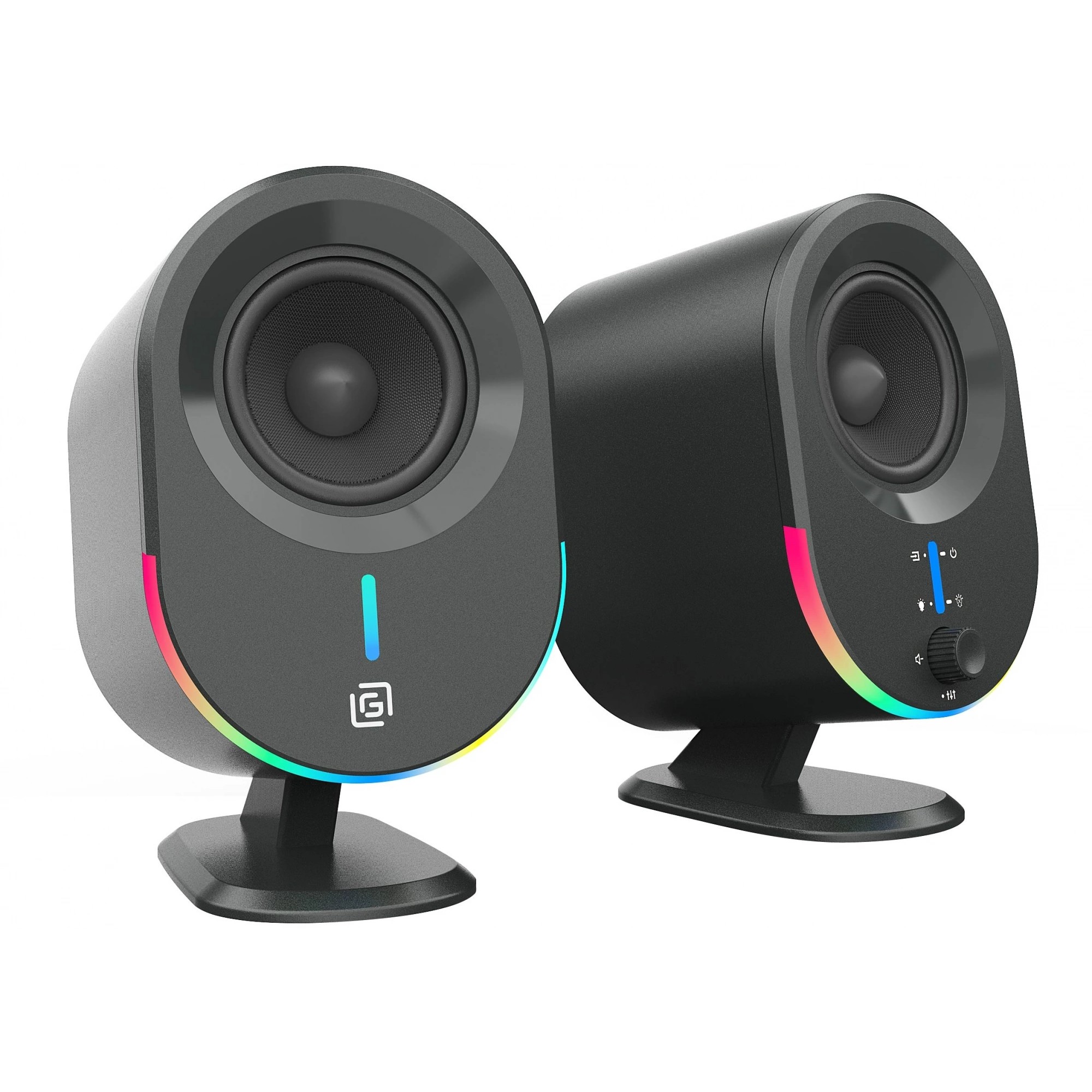 Oklick OK-303A 2.0 черный 20Вт BT