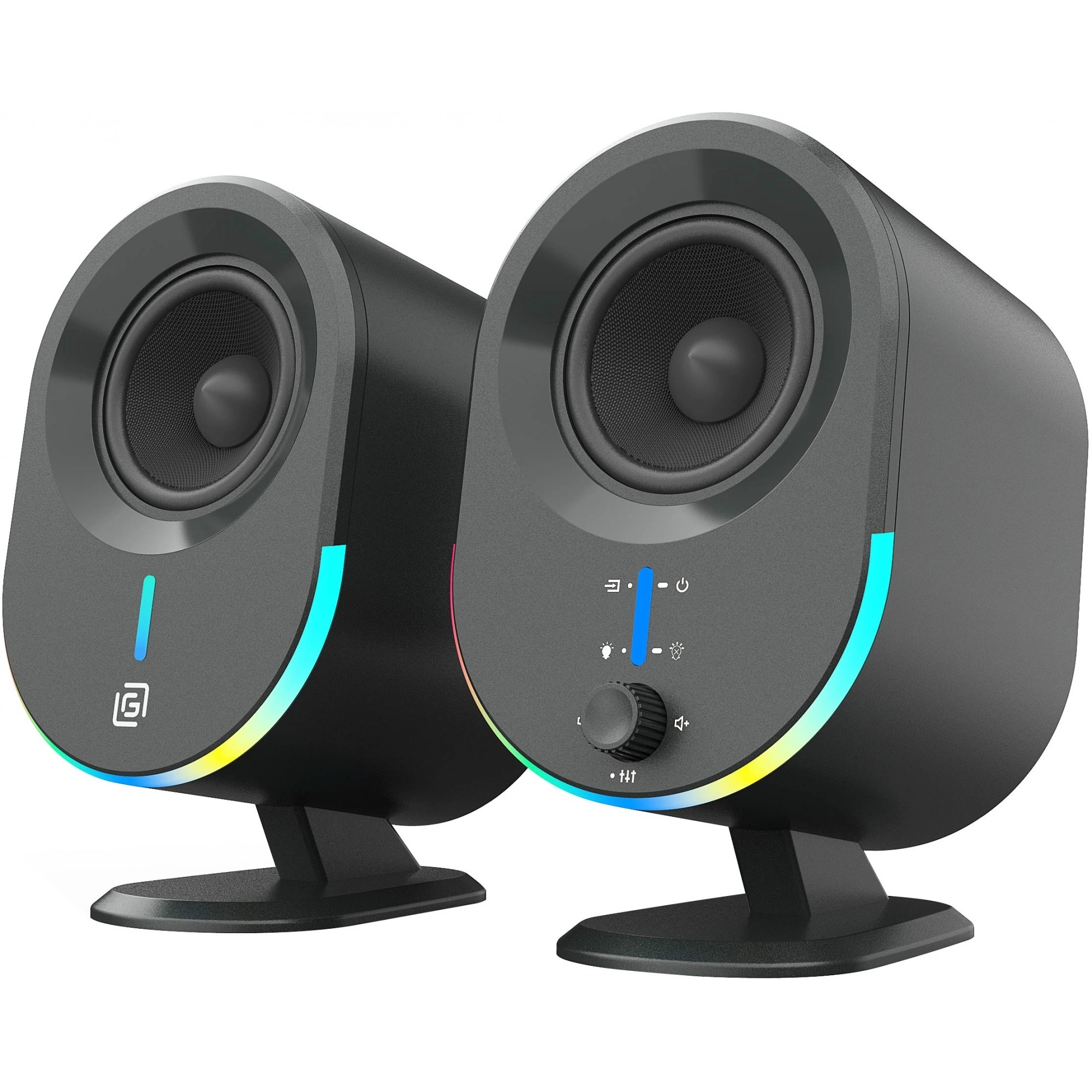 Oklick OK-303A 2.0 черный 20Вт BT
