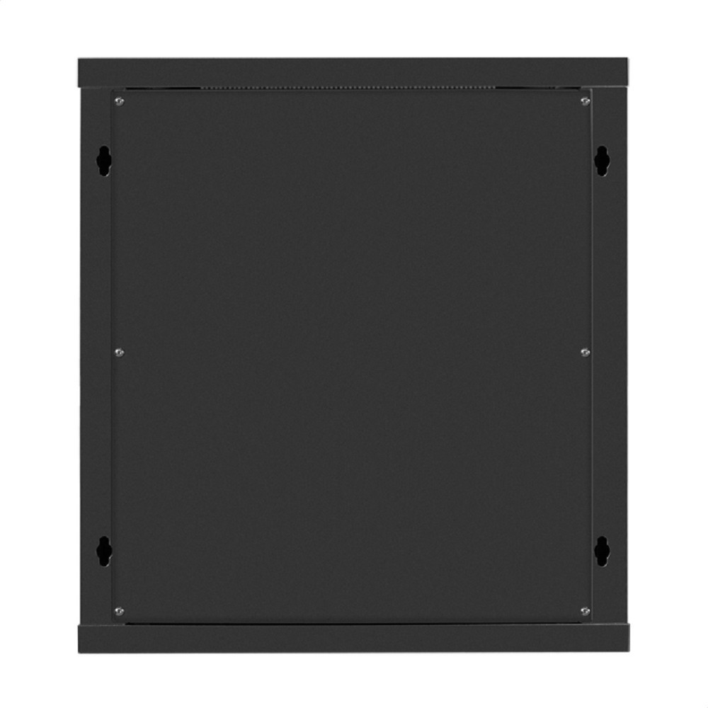 Exegate EX298609RUS Шкаф телекоммуникационный 19" настенный 12U ExeGate EC-WM-12U.450.G.BLACK (19”, 12U, 600x450x635mm (ШхГхВ), передняя дверь закаленное стекло, съемные боковые панели, пыле- и влагоз