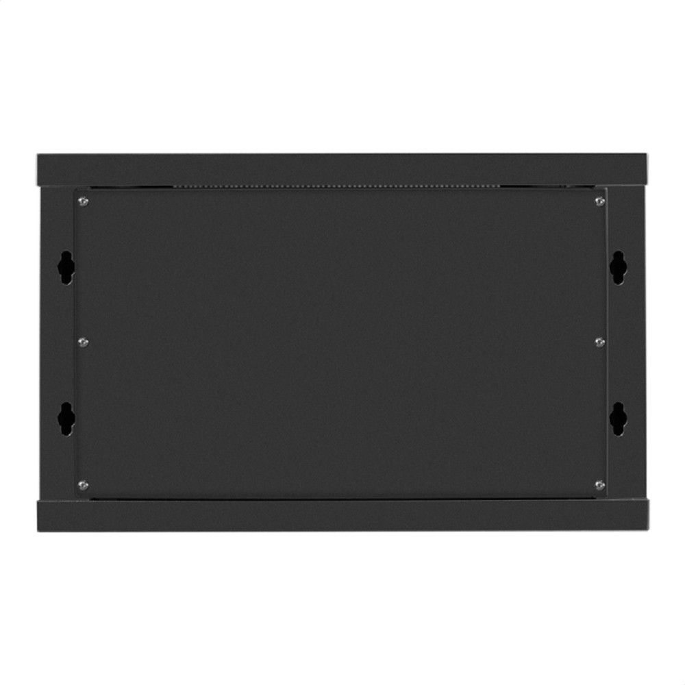 Exegate EX298618RUS Шкаф телекоммуникационный 19" настенный 6U ExeGate EC-WM-6U.600.M.BLACK (19”, 6U, 600x600x370mm (ШхГхВ), передняя дверь металл, съемные боковые панели, пыле- и влагозащита IP23, че