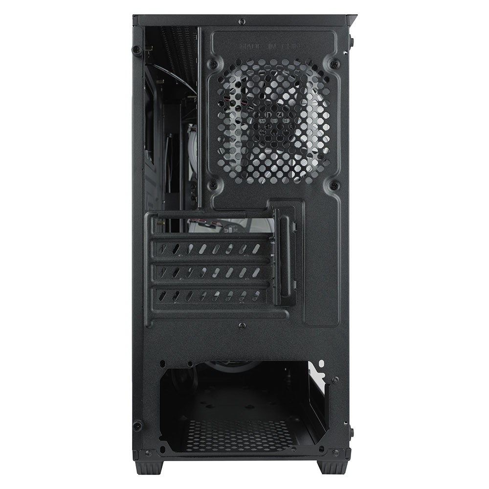 Ginzzu CL610 mATX FAN 4*12FRGB Белый