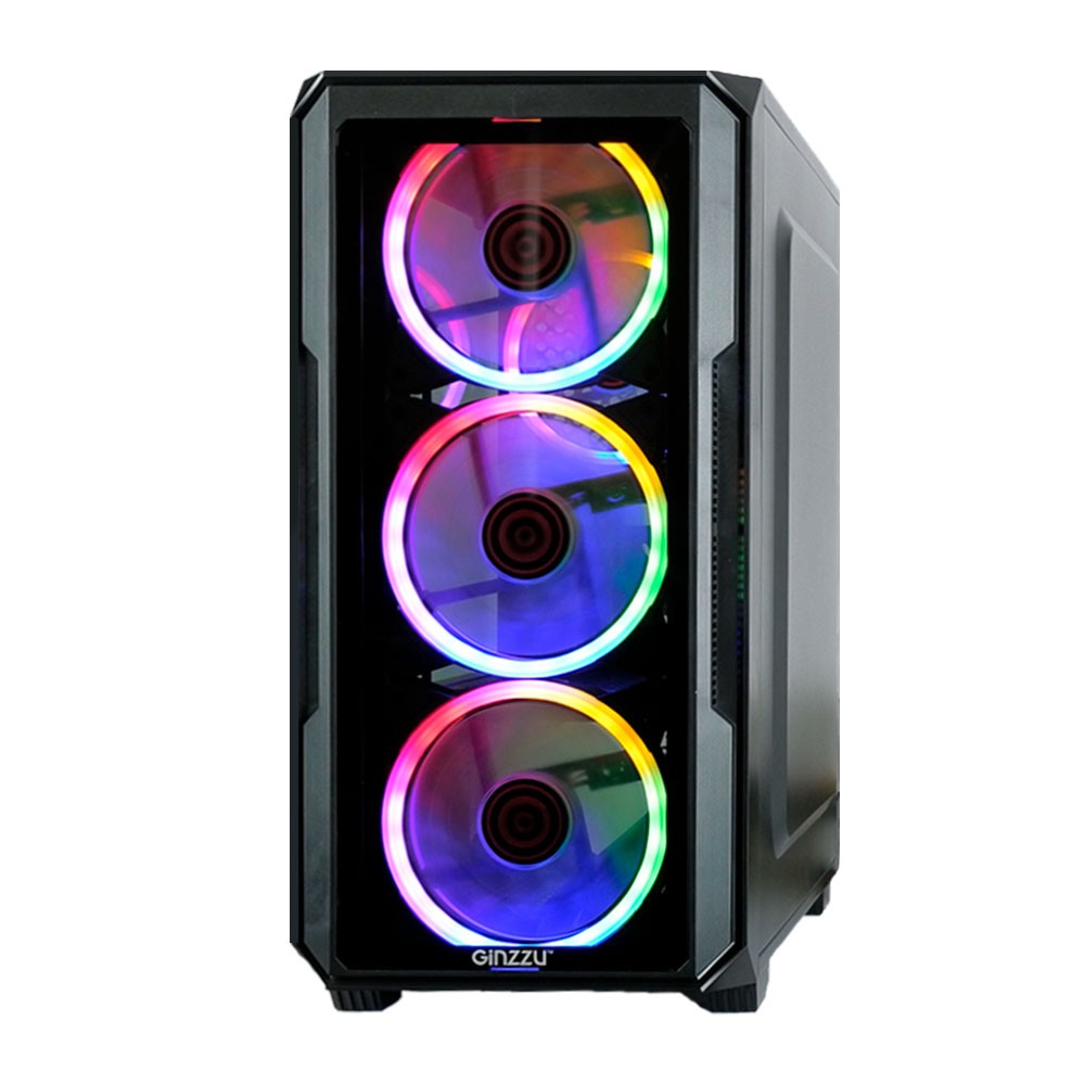 Ginzzu CL690 mATX FAN 4*12FRGB