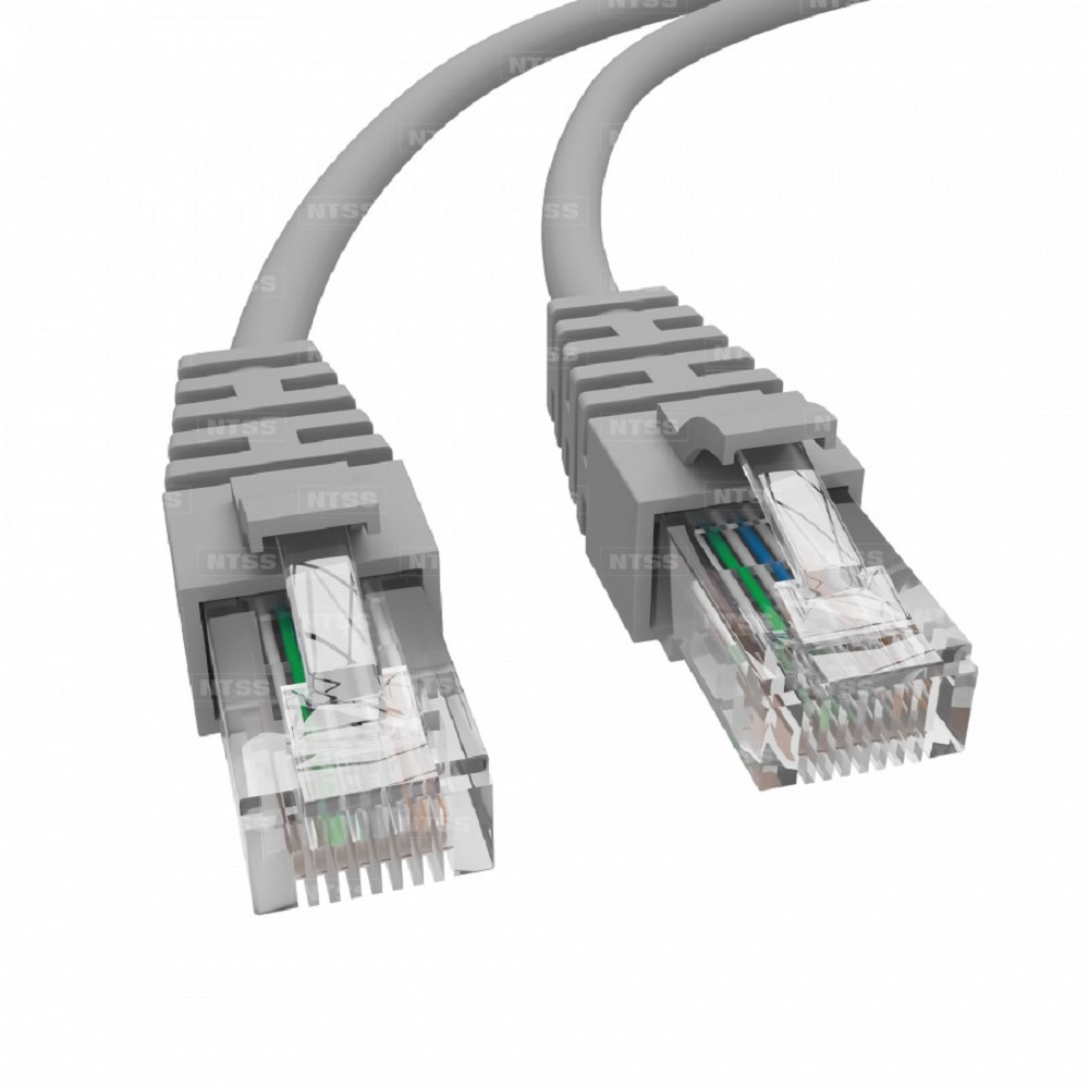 NTSS Патч-корд NTSS PREMIUM 2xRJ45/8P8C, T568B UTP CAT5e LSZH 2 метра, серый NTSS-PC-PM-UTP-RJ45-5e-2.0-LSZH-GY