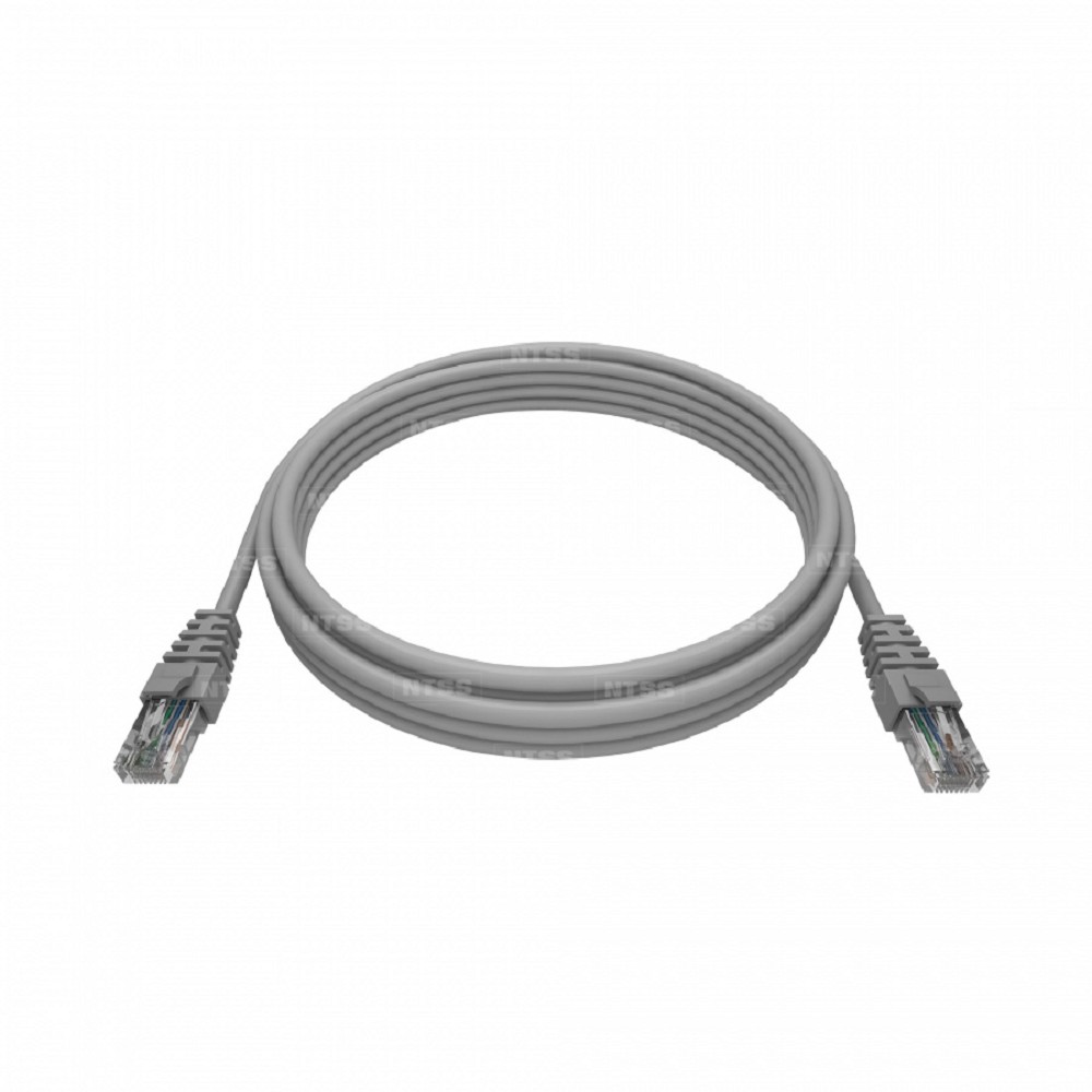 NTSS Патч-корд NTSS PREMIUM 2xRJ45/8P8C, T568B UTP CAT5e LSZH 3 метра, серый NTSS-PC-PM-UTP-RJ45-5e-3.0-LSZH-GY