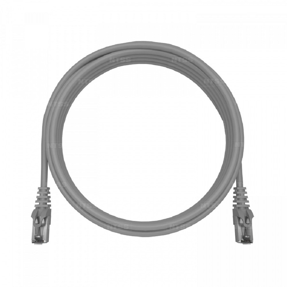 NTSS Патч-корд NTSS PREMIUM 2xRJ45/8P8C, T568B FTP CAT5e LSZH 2 метра, серый NTSS-PC-PM-FTP-RJ45-5e-2.0-LSZH-GY