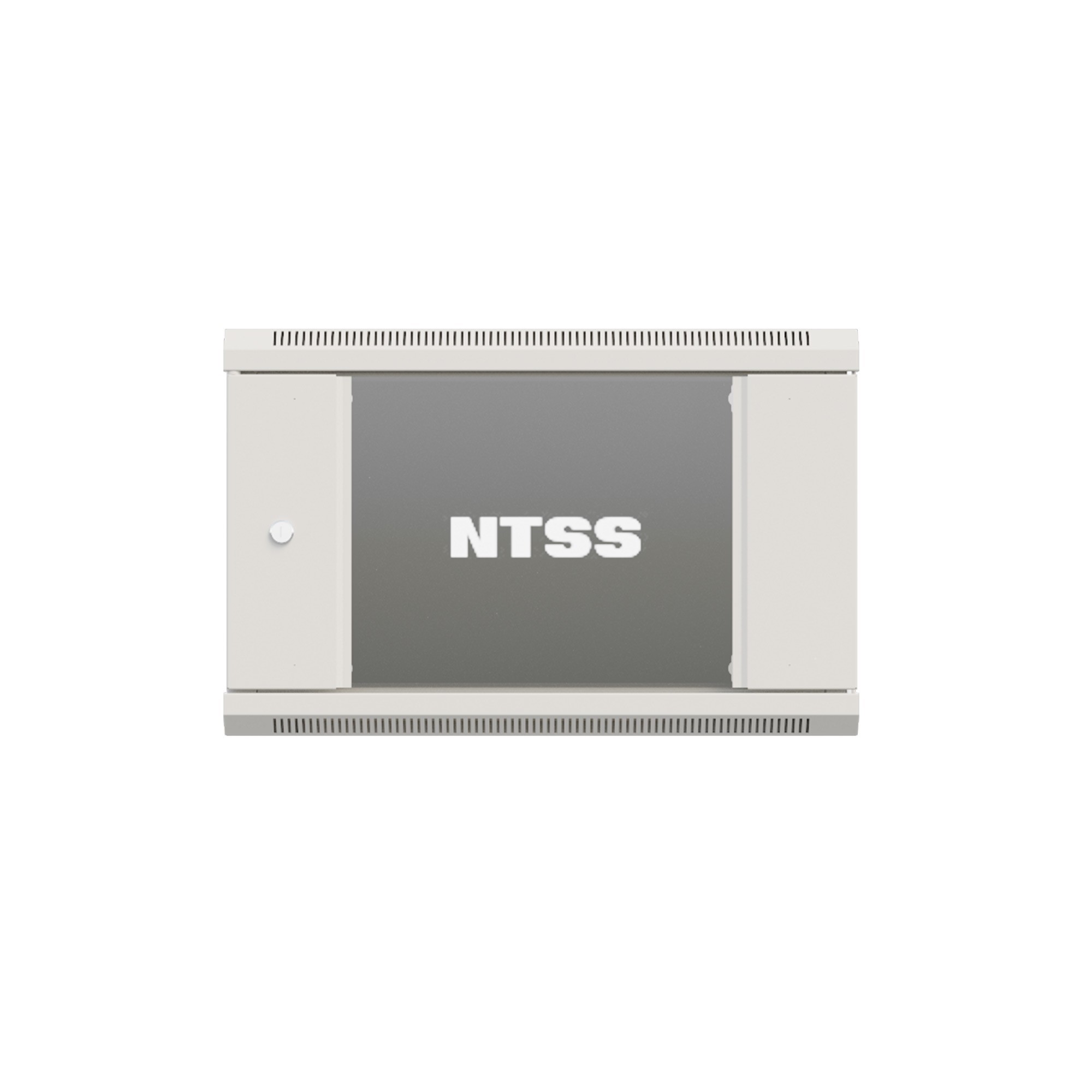 Шкаф коммутационный NTSS Премиум (NTSS-W6U6045GS-2) настенный 6U 600x450мм пер.дв.стекл 60кг серый 365мм 16кг 220град. 370мм IP20 сталь