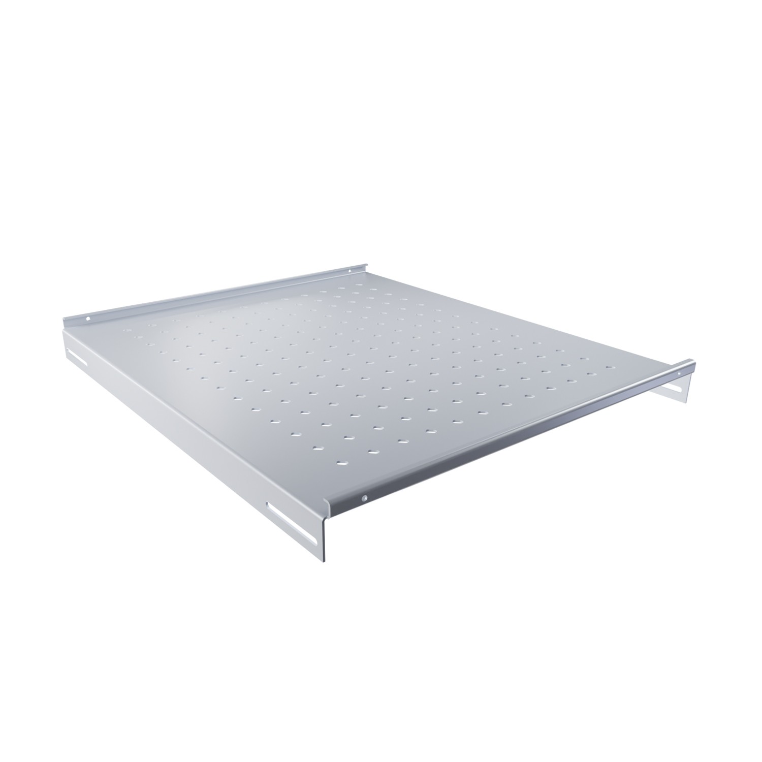 Полка стационарная NTSS NTSS-FS-H-800 1U нагр.:100кг. 19" 550мм серый (упак.:1шт)