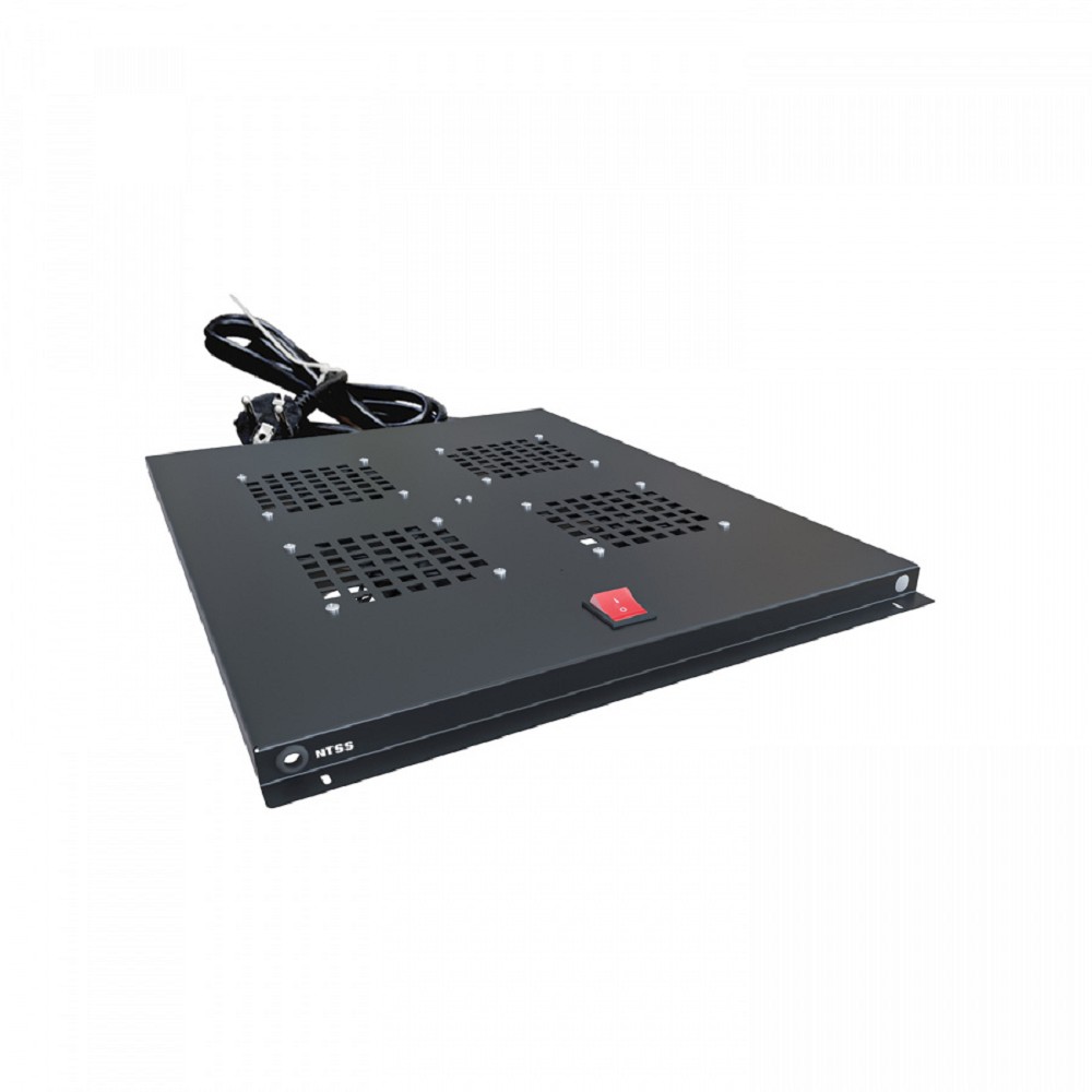 Модуль вентиляторный NTSS (NTSS-FAN4/800-BL) 4 вент. черный