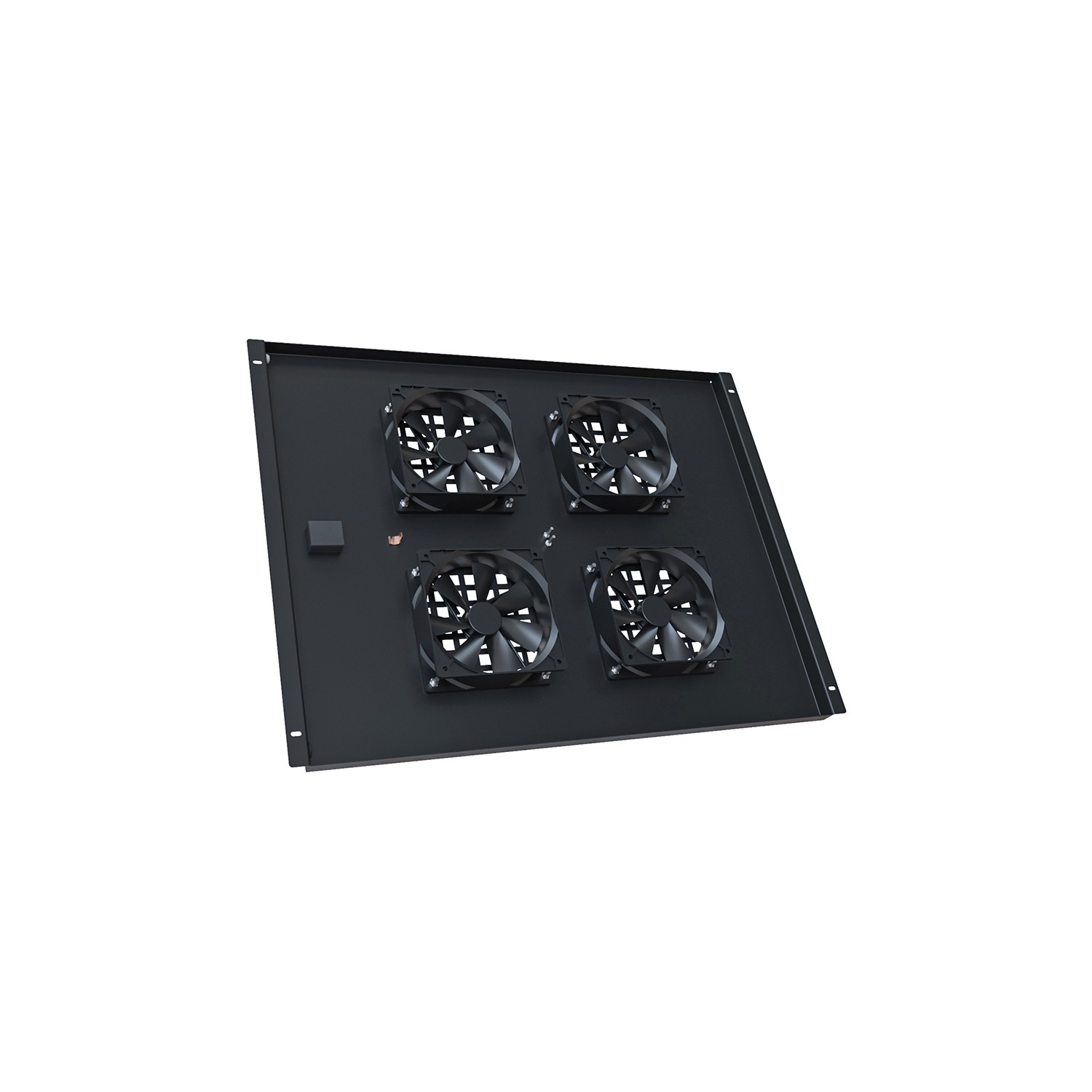 Модуль вентиляторный NTSS (NTSS-FAN4/800-BL) 4 вент. черный