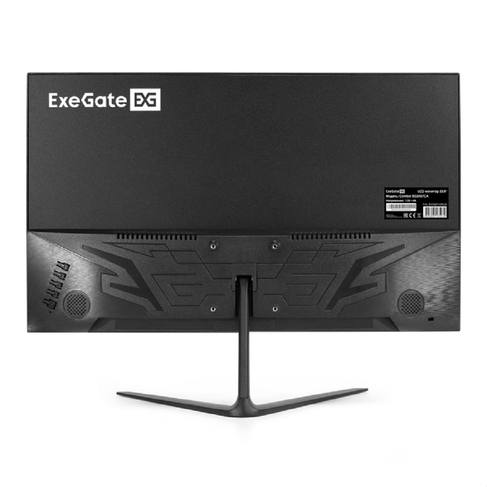 LCD ExeGate 23.8" EG2407CA Combat {IPS 1920x1080 165Hz 1ms 16:9 300cd 1000:1 178/178 HDMI DisplayPort Speakers} [EX298710RUS]
