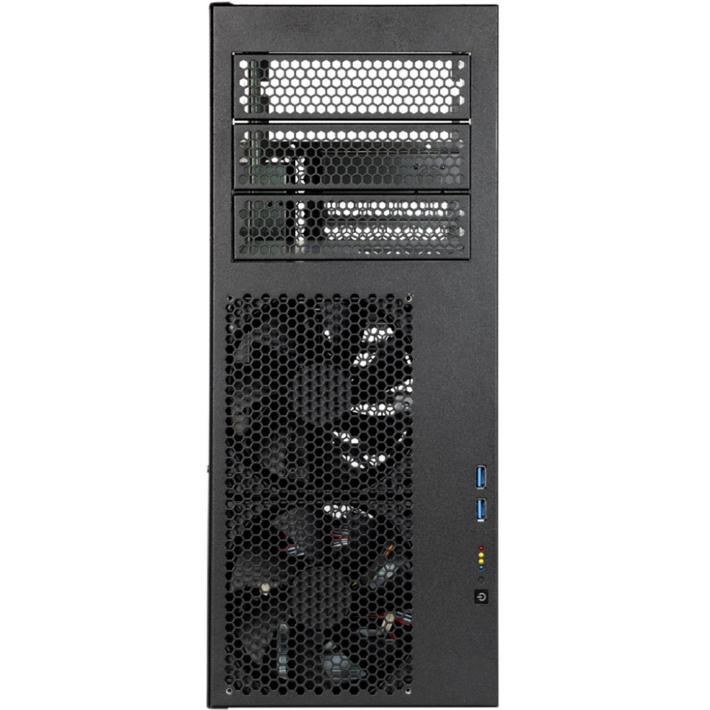Procase PT443-B-0-RA Корпус Tower server case,3x5.25,черный,без блока питания,глубина 432мм,6-32, фильтр, MB PICMG 1.3, PICMG 1.0