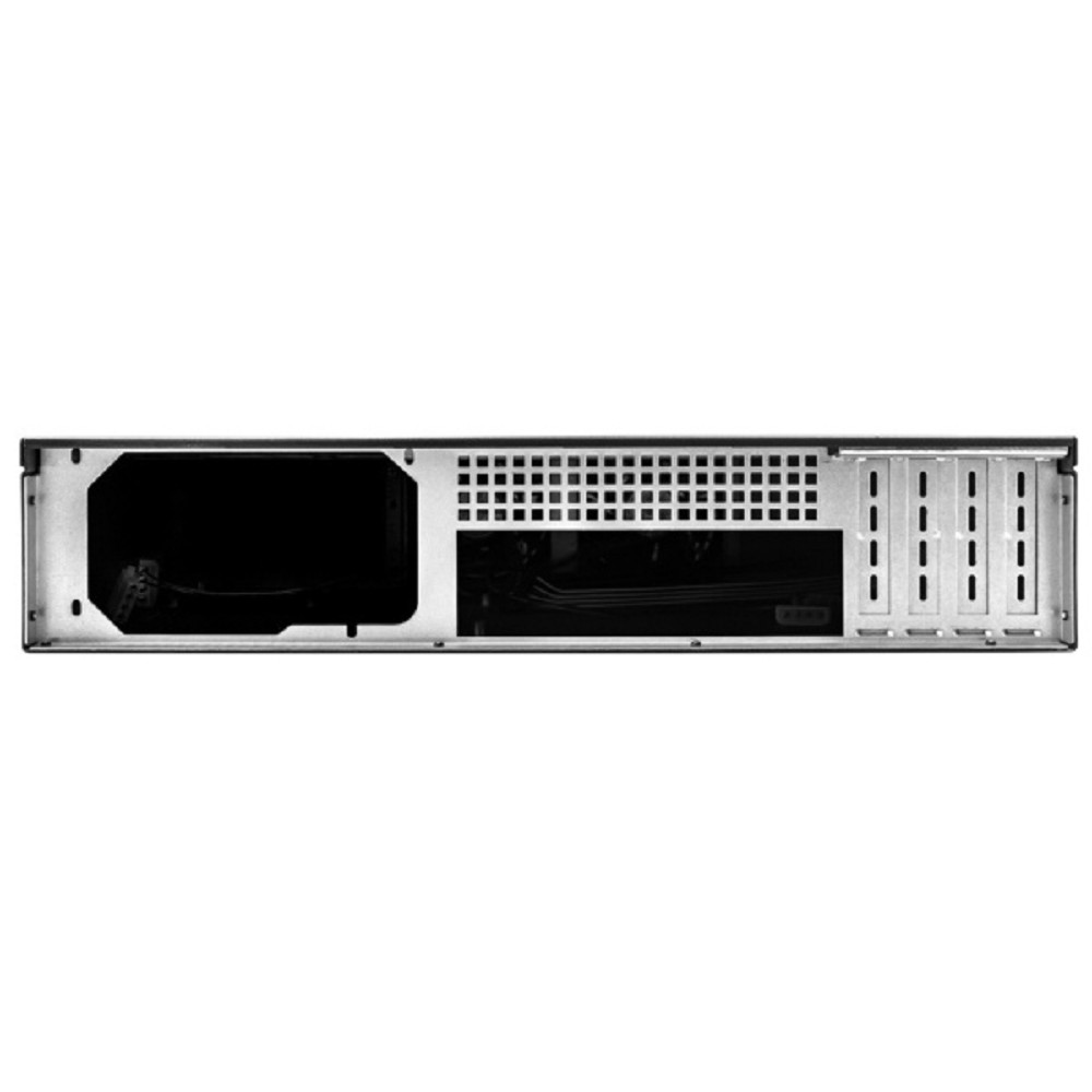 Procase 2U300-04 (Корпус 2U Rack server case, черный, без блока питания(PS/2), глубина 300мм, MB 9.6"x9.6" 4HDD)